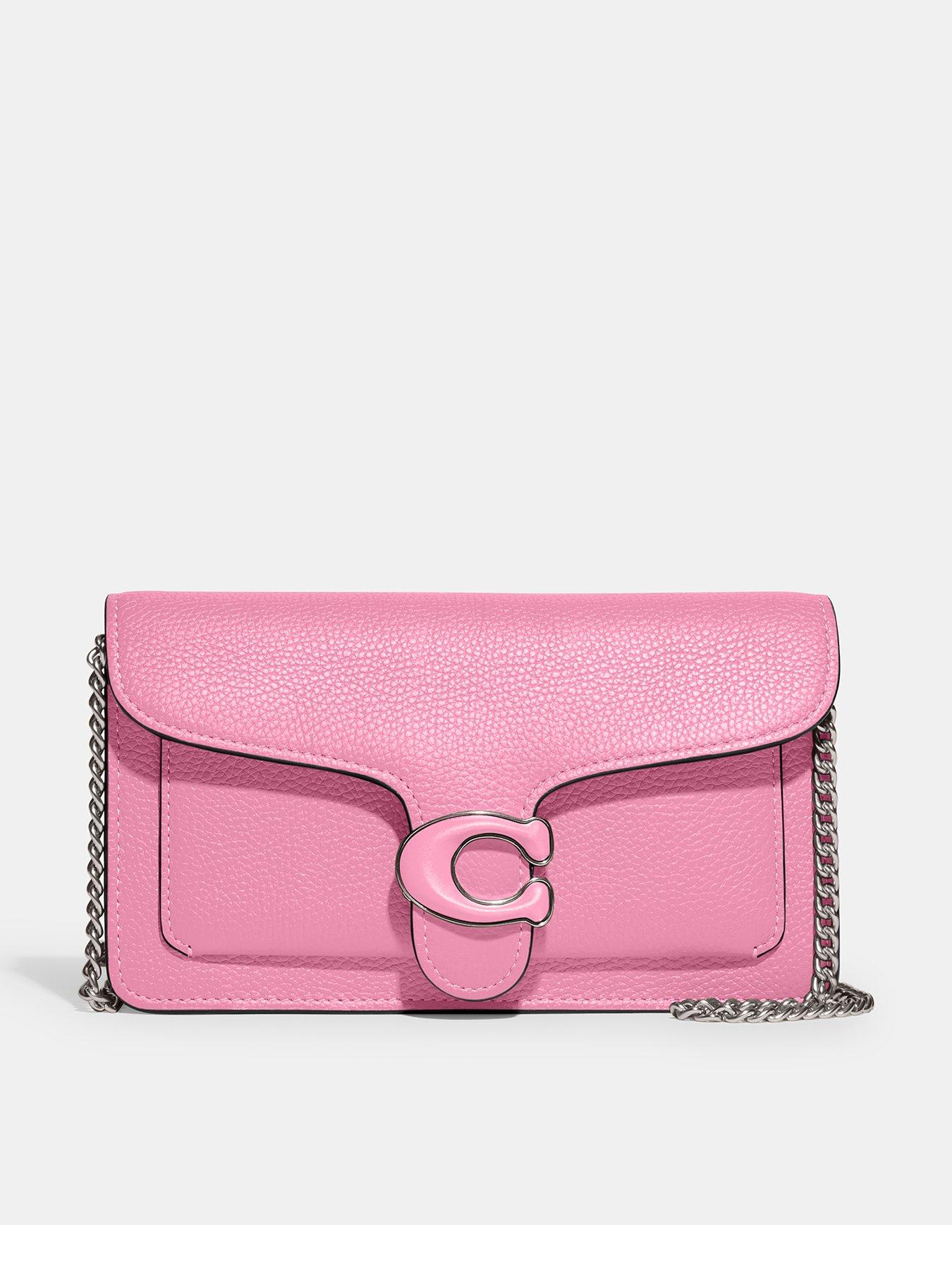 coach-tabbynbspleather-covered-c-closurenbspchain-clutch-bag-pink