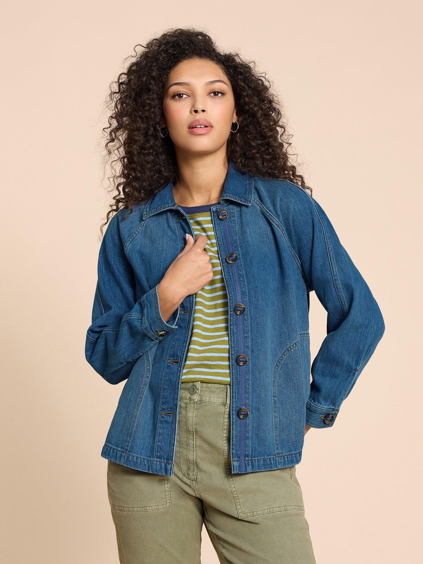 Very denim jacket sale