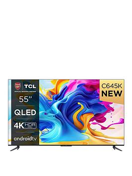Tcl 55C645K, 55 Inch, 4K Ultra Hd Hdr, Qled Smart Tv With Google Assistant  Dolby Atmos