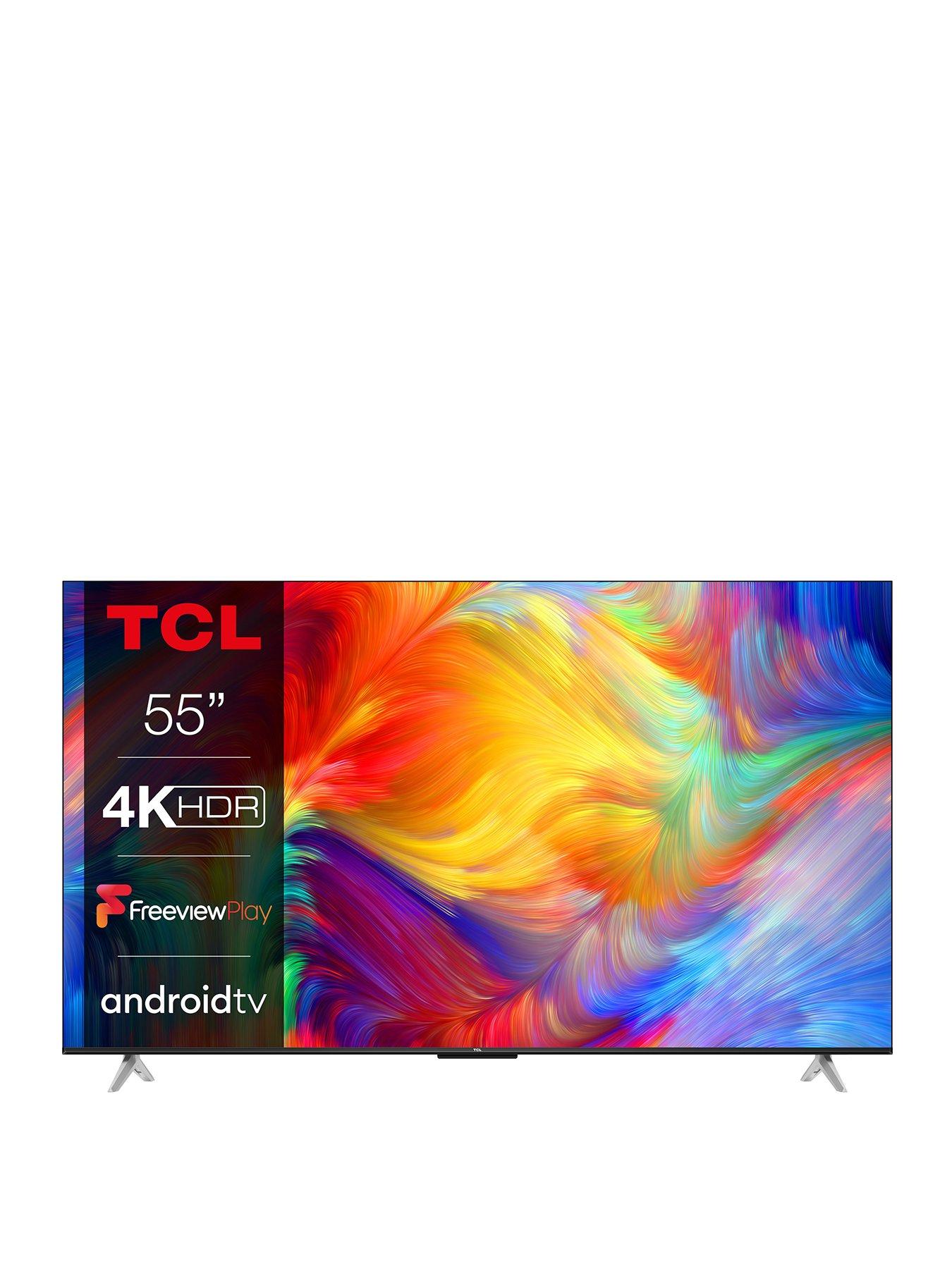 undefined 55P638K, 55-inch, 4K UHD HDR, Frameless Android TV