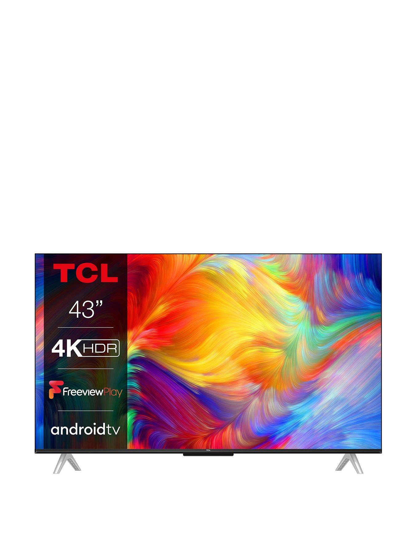 TCL 65P638K, 65 inch, 4K UHD HDR, Frameless Android TV