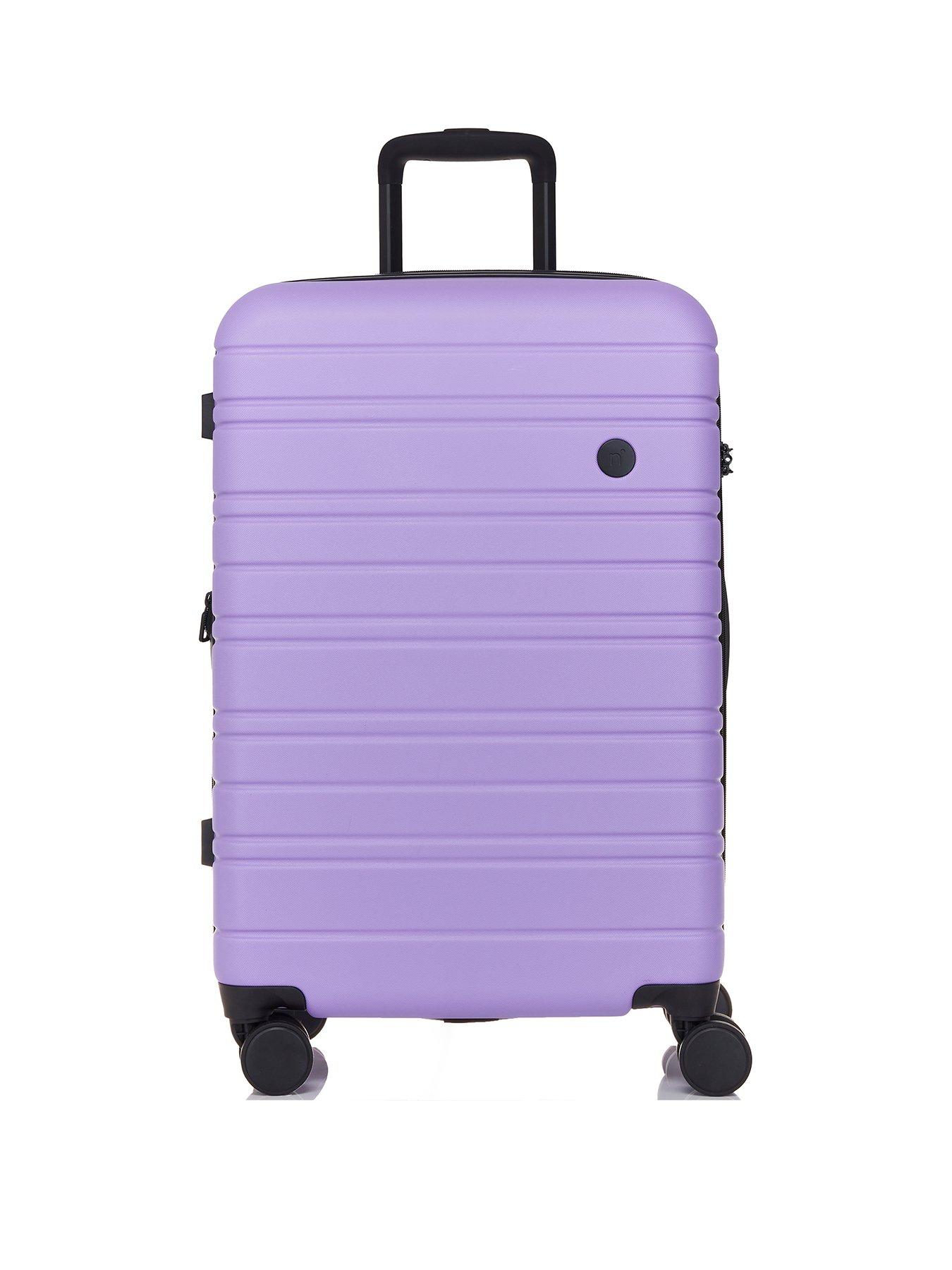 Nere Stori Suitcase Medium 65cm -Purple Rose | Very.co.uk