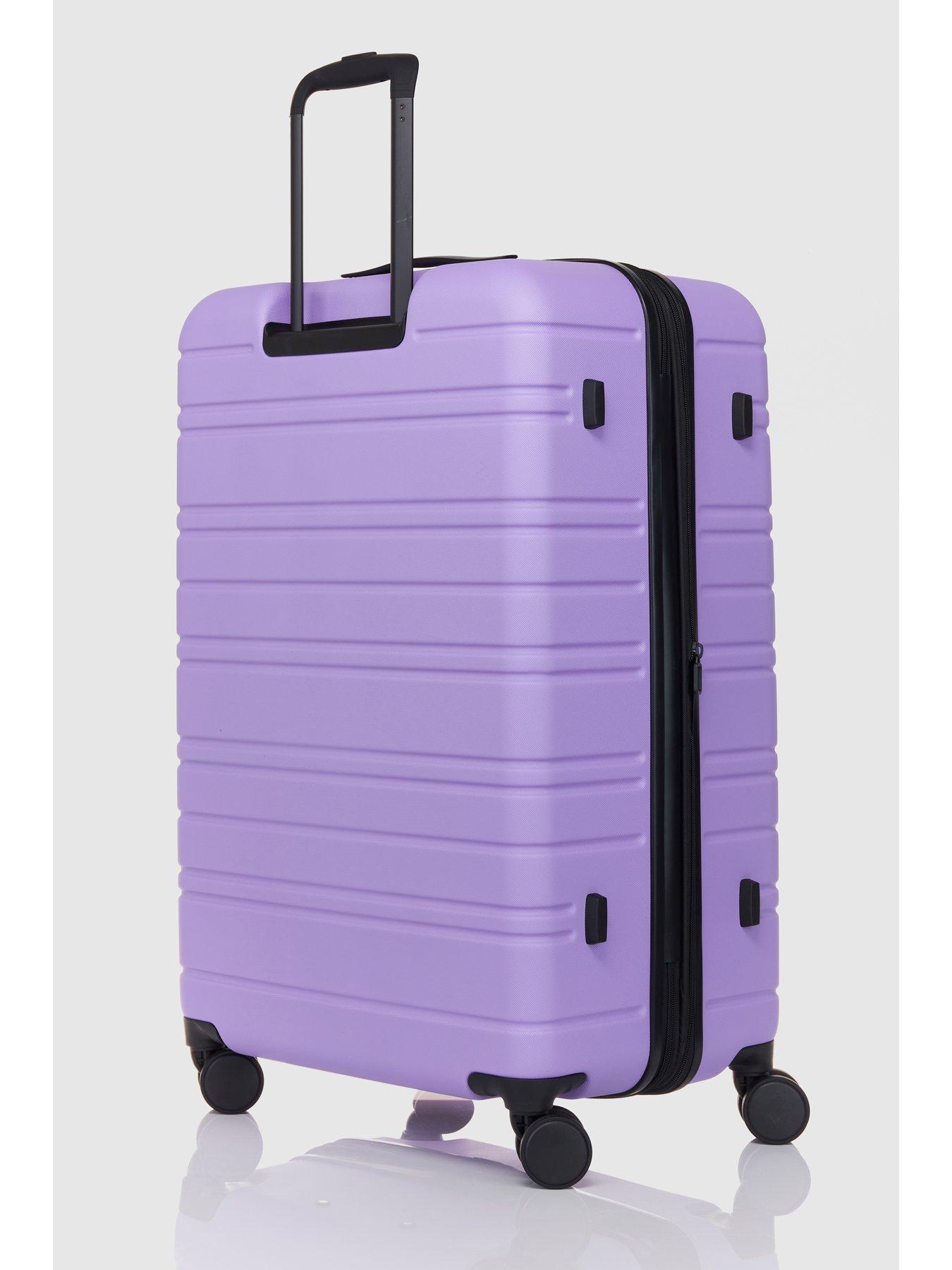 Nere Stori Suitcase Large 75cm -Purple Rose | Very.co.uk