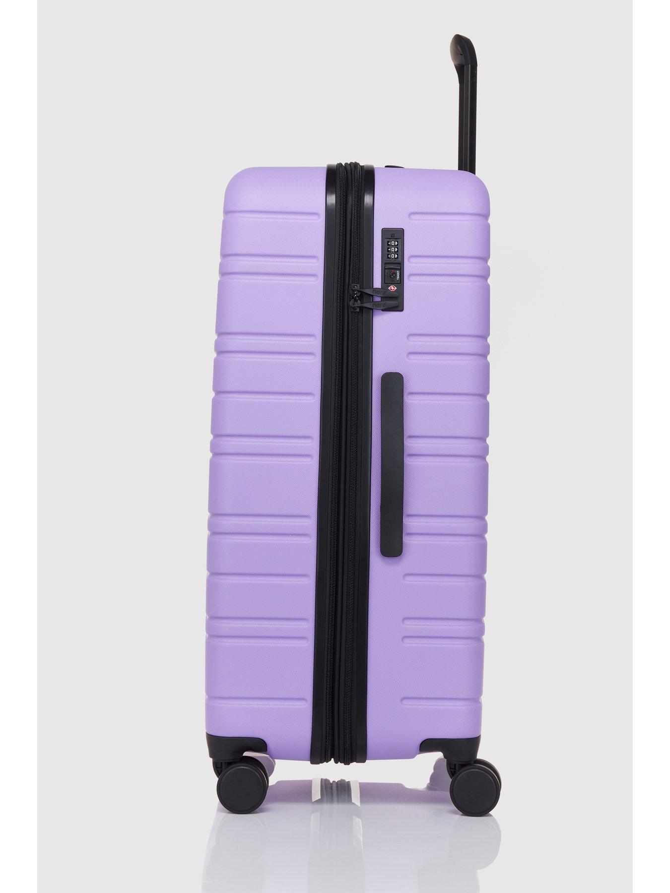 Nere Stori Suitcase Large 75cm -Purple Rose | Very.co.uk