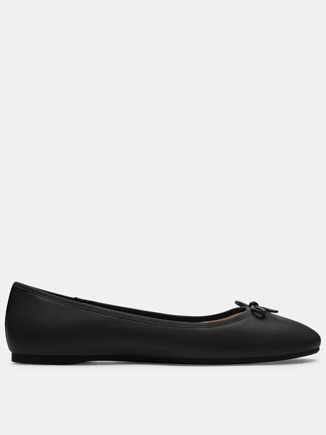 Image 1 of 5 of COACH Abigail Leather Ballet Flat