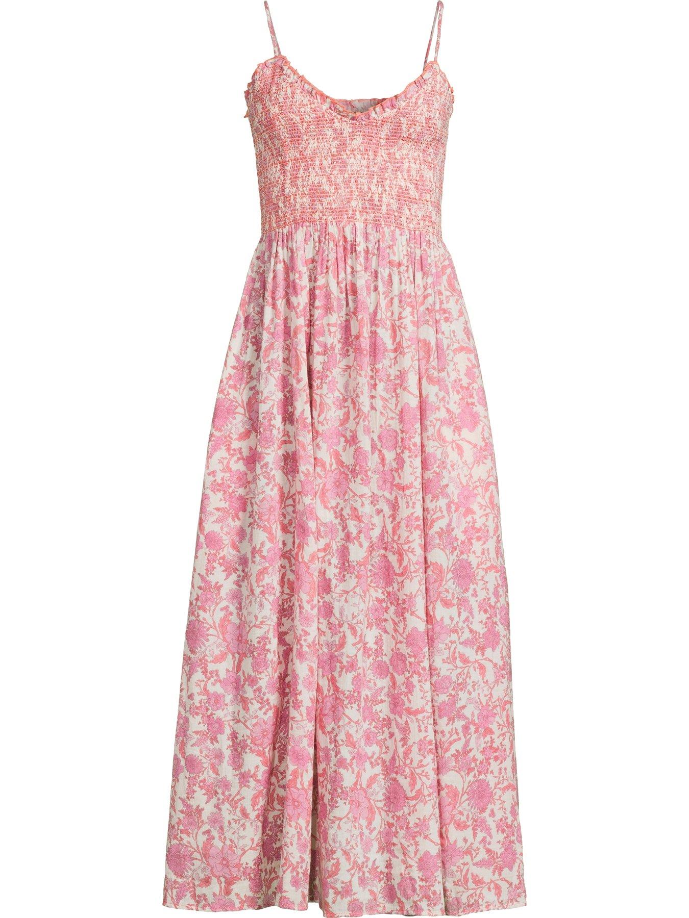 FREE PEOPLE Sweet Nothings Midi Dress - Pink | Very.co.uk