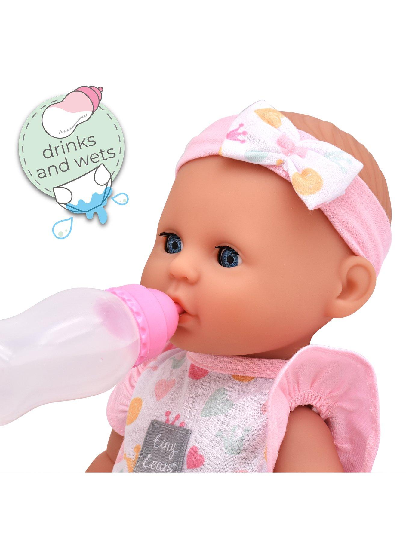 John Adams 15'-Inch Baby Classic Tiny Tears Crying and Wetting Doll ...