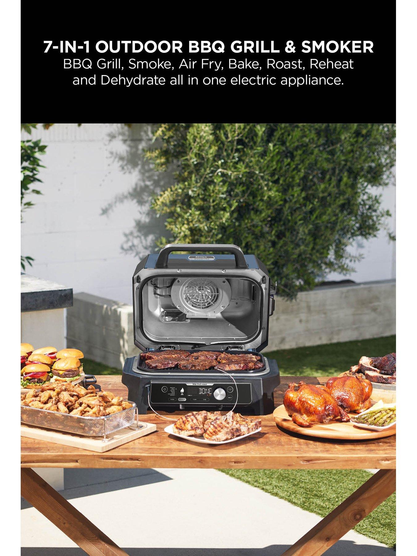 Woodfire Pro Connect XL Electric BBQ Grill Smoker OG901UK