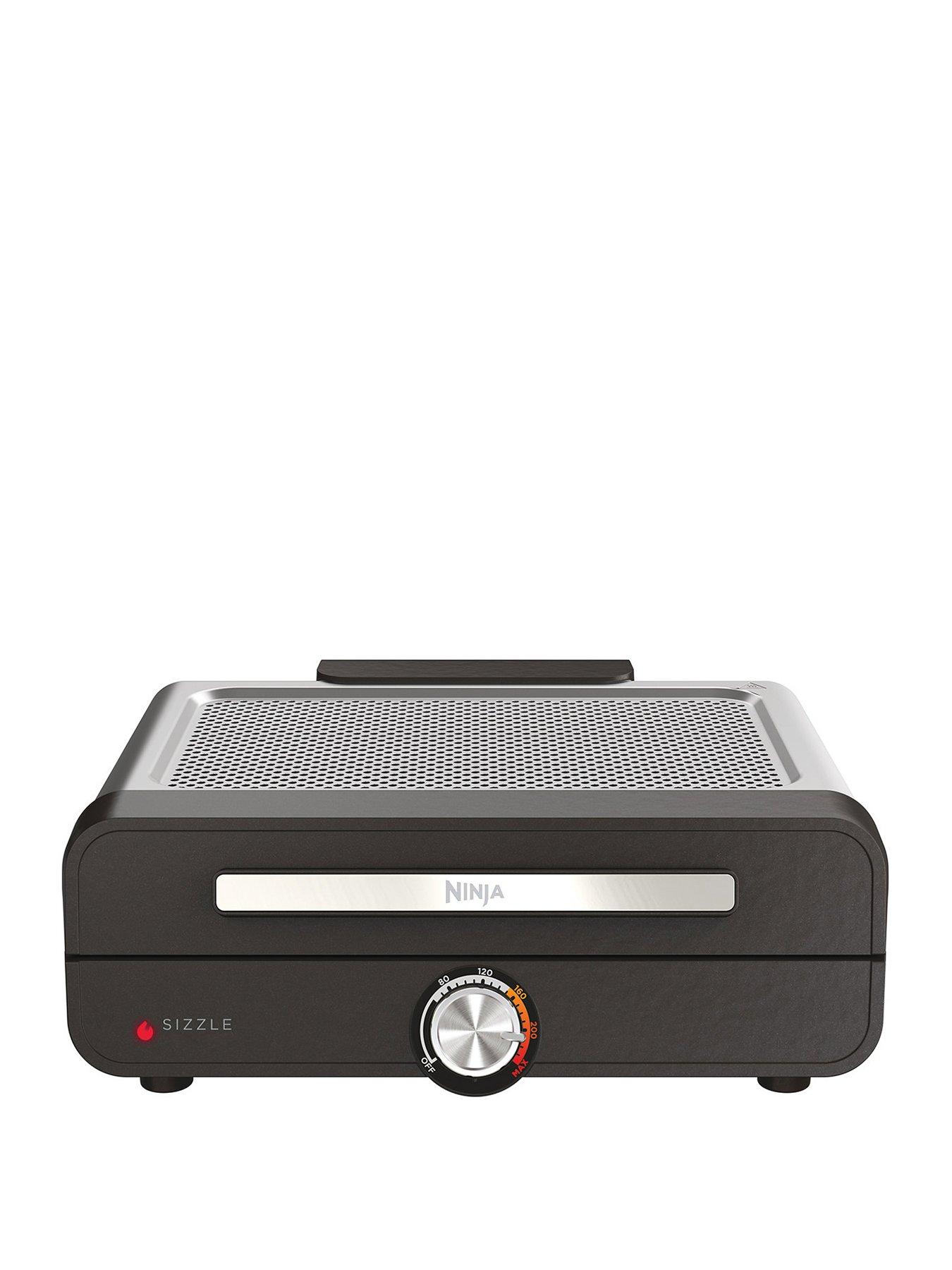 undefined Sizzle Low Smoke Indoor Grill  &  Flat Plate GR101UK