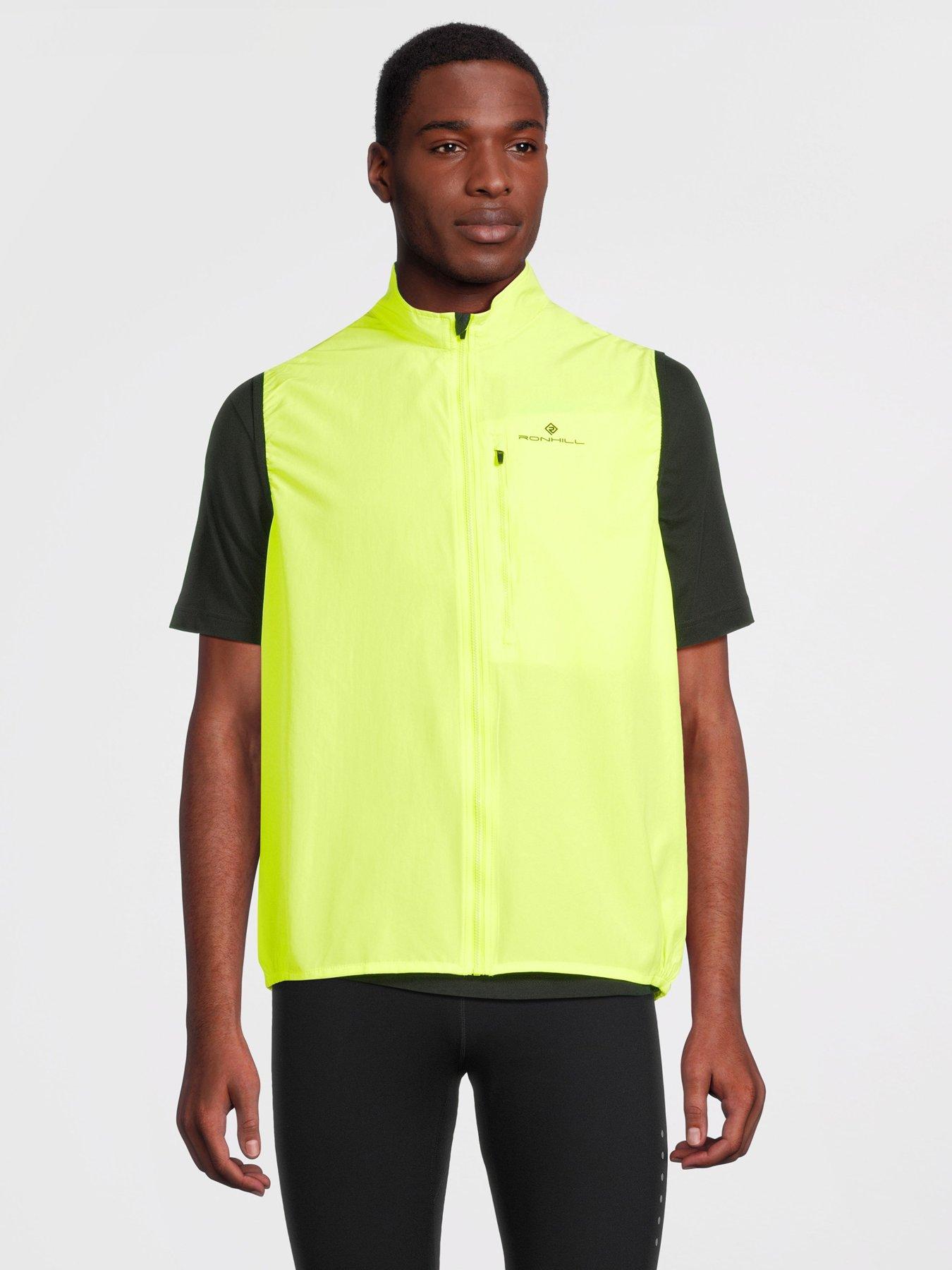 undefined Mens Core Running Gilet-yellow