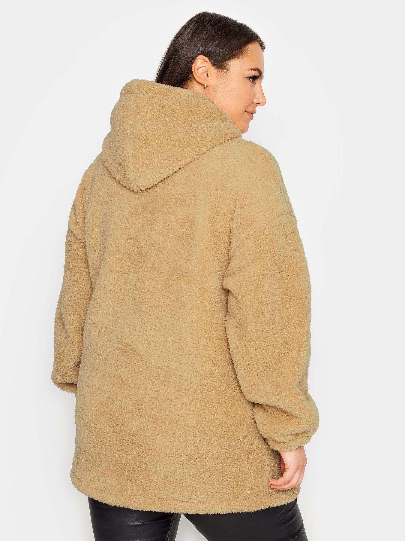 Faux fur store teddy hoodie