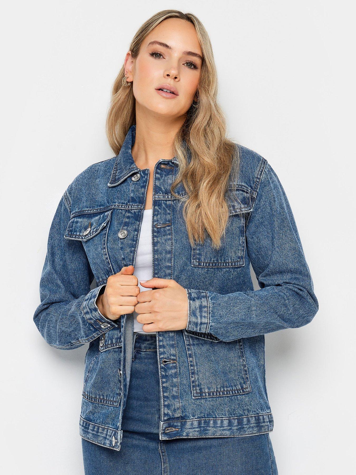 Fancy denim outlet jackets