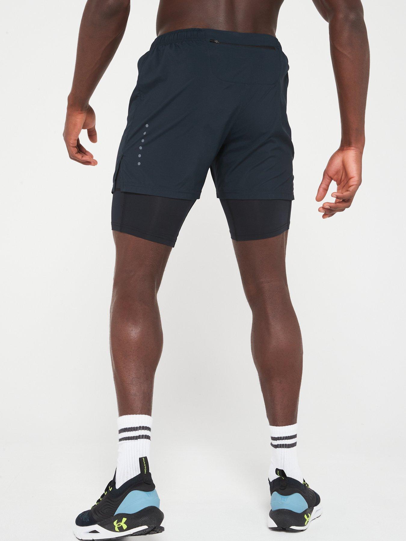 Image 2 of 6 of Ronhill Men's Core Running 5&nbsp;inch Twin Short - Black