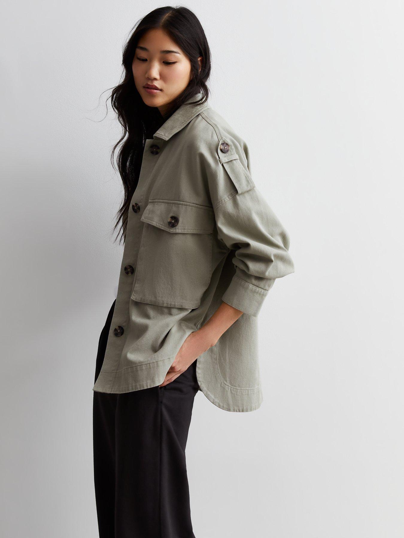 new-look-olive-cotton-oversized-shacket