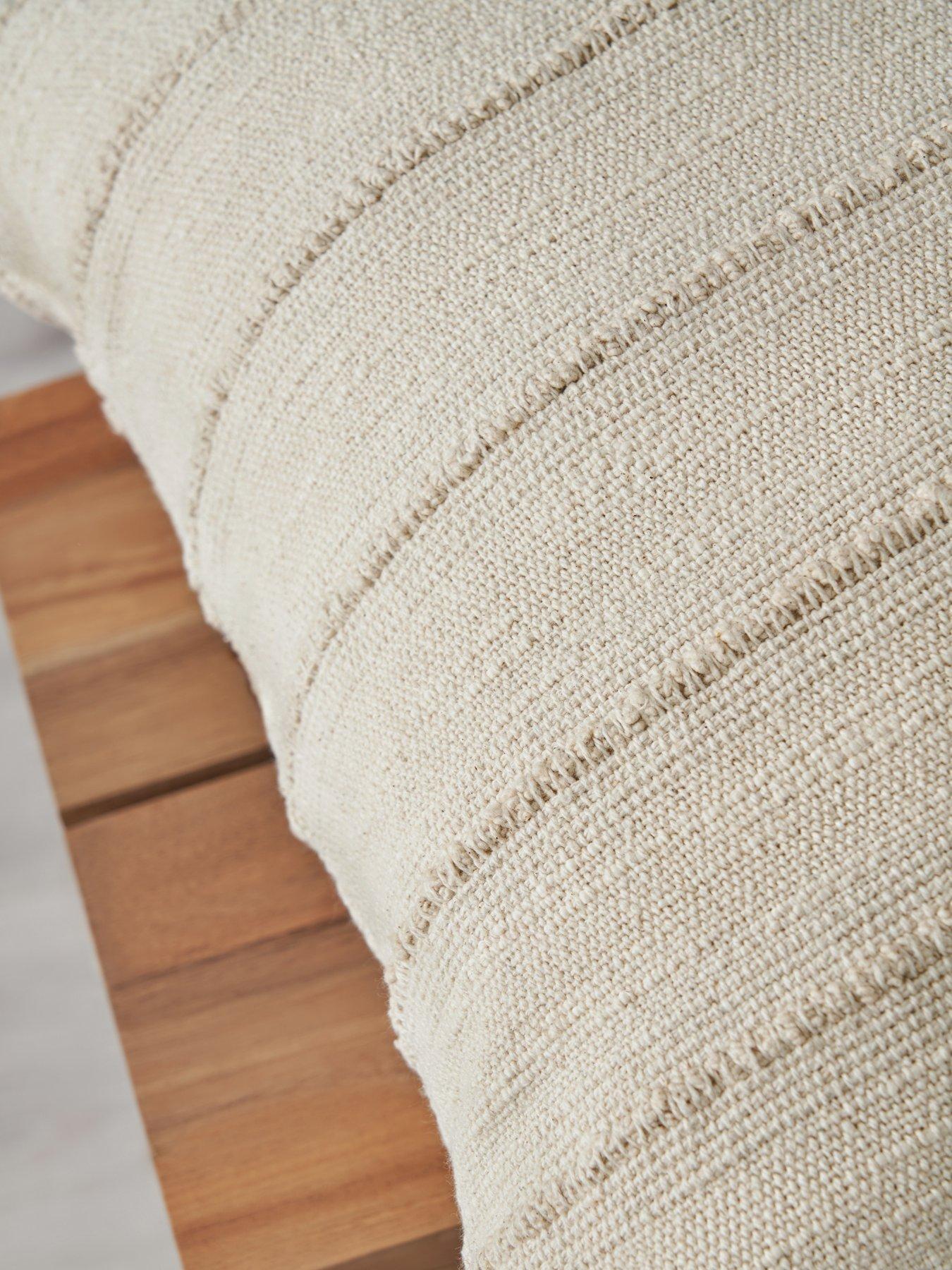 Image 5 of 7 of Michelle Keegan Home Laurent Cushion - Cream