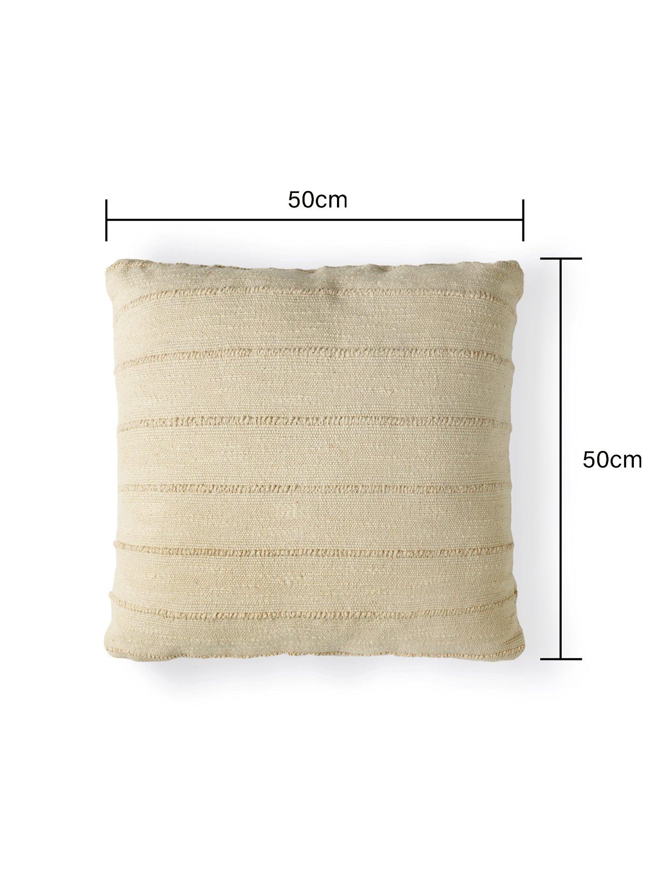 Image 7 of 7 of Michelle Keegan Home Laurent Cushion - Cream