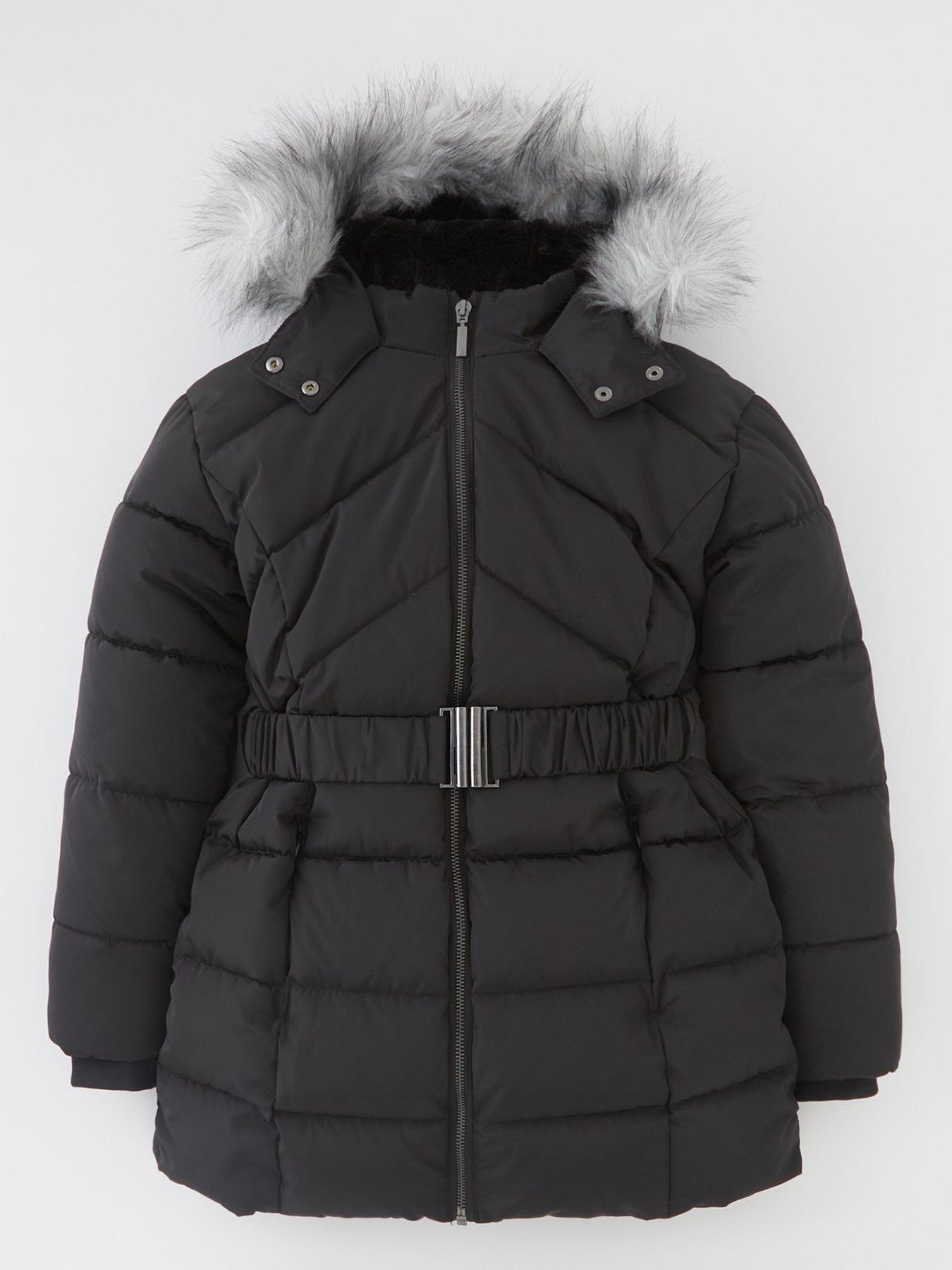 Girls black coats online