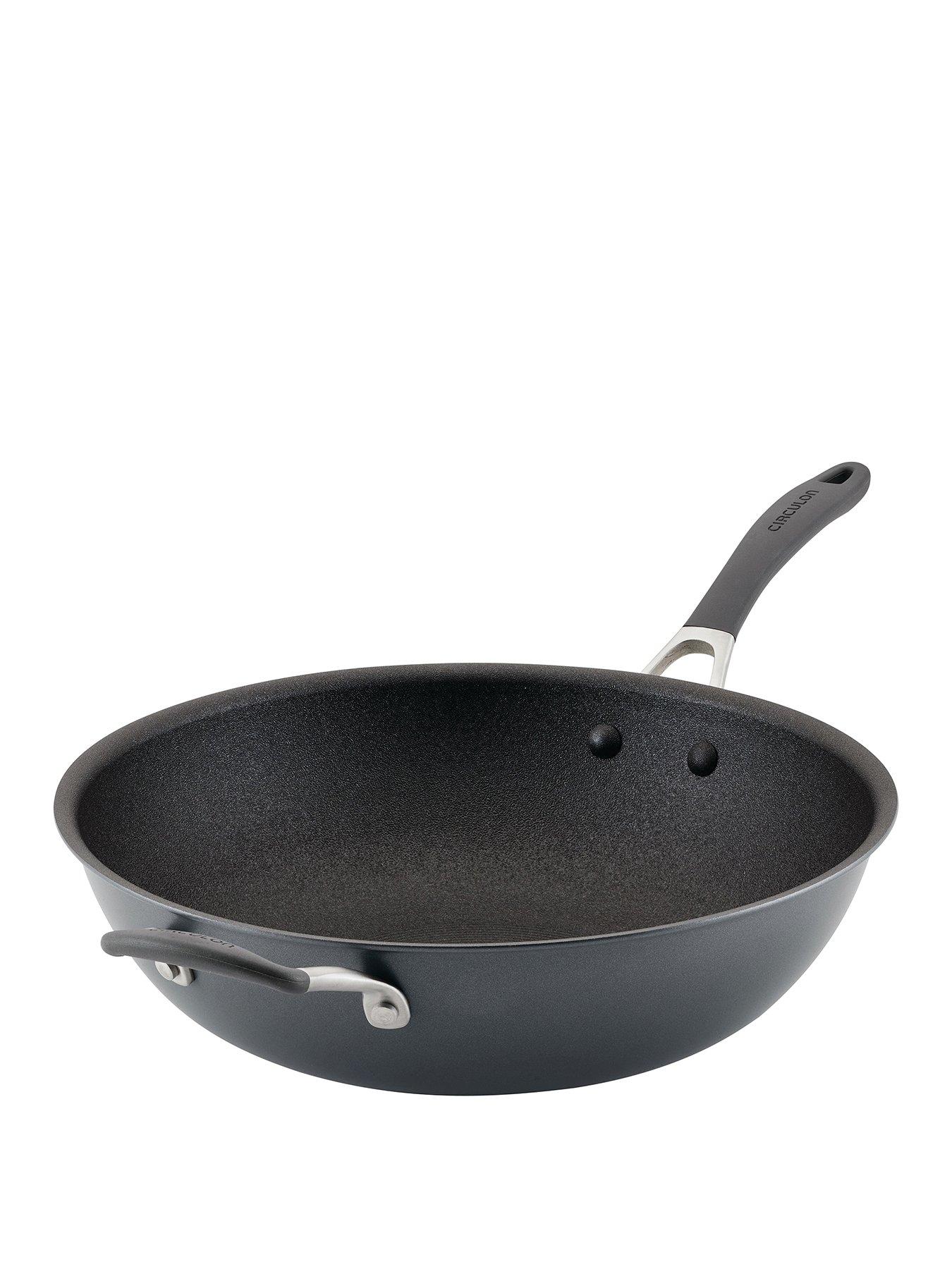 Image 1 of 8 of Circulon A1 Scratch Defense Stir Fry Pan - 34cm