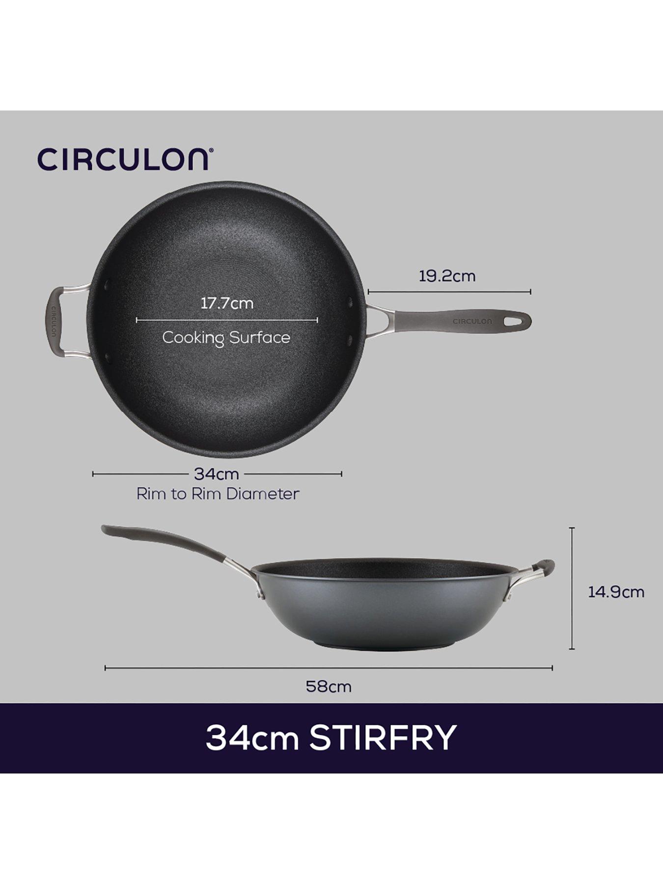 Image 7 of 8 of Circulon A1 Scratch Defense Stir Fry Pan - 34cm