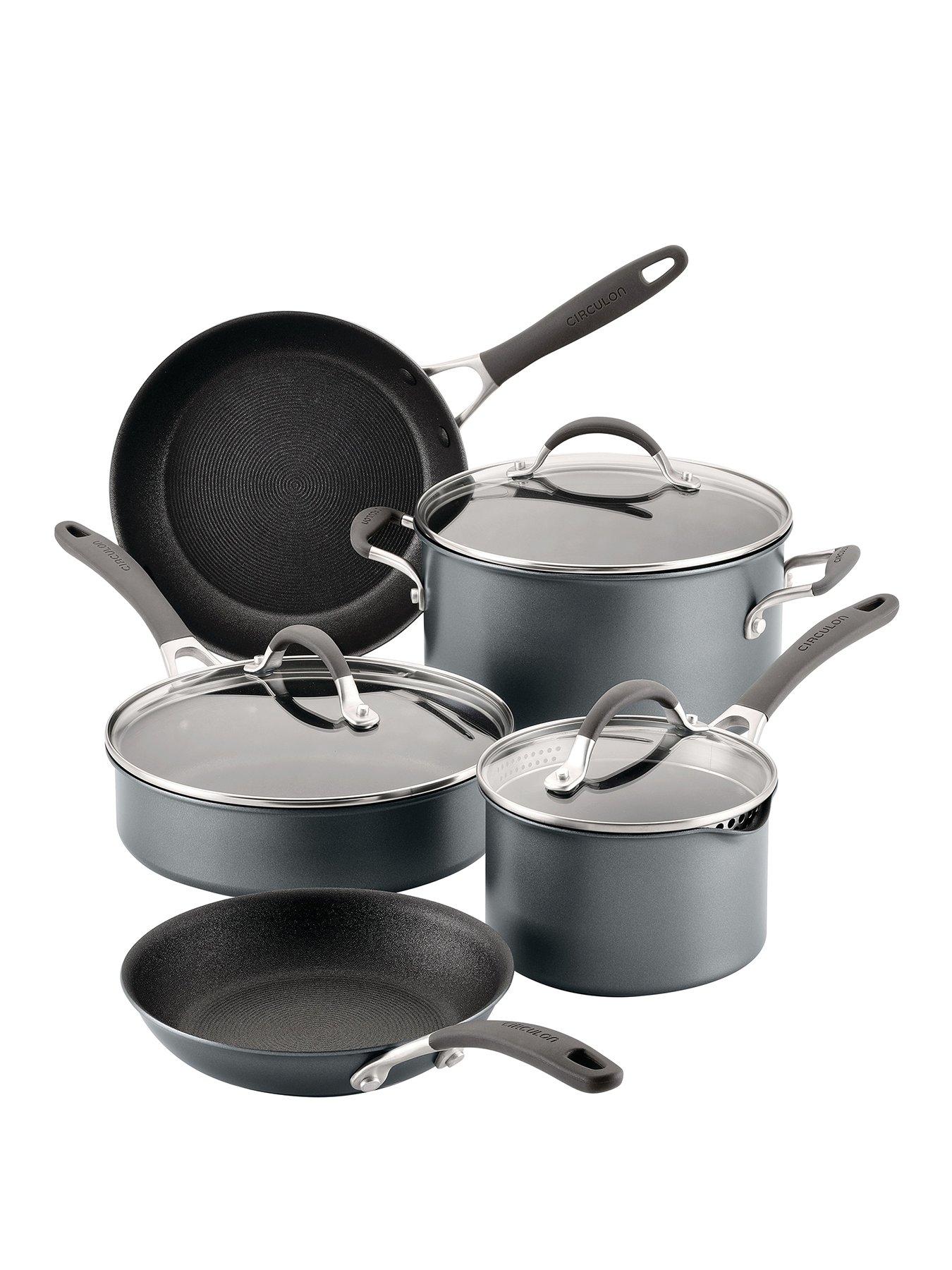 Image 1 of 8 of Circulon ScratchDefence A1 5-Piece Pan Set