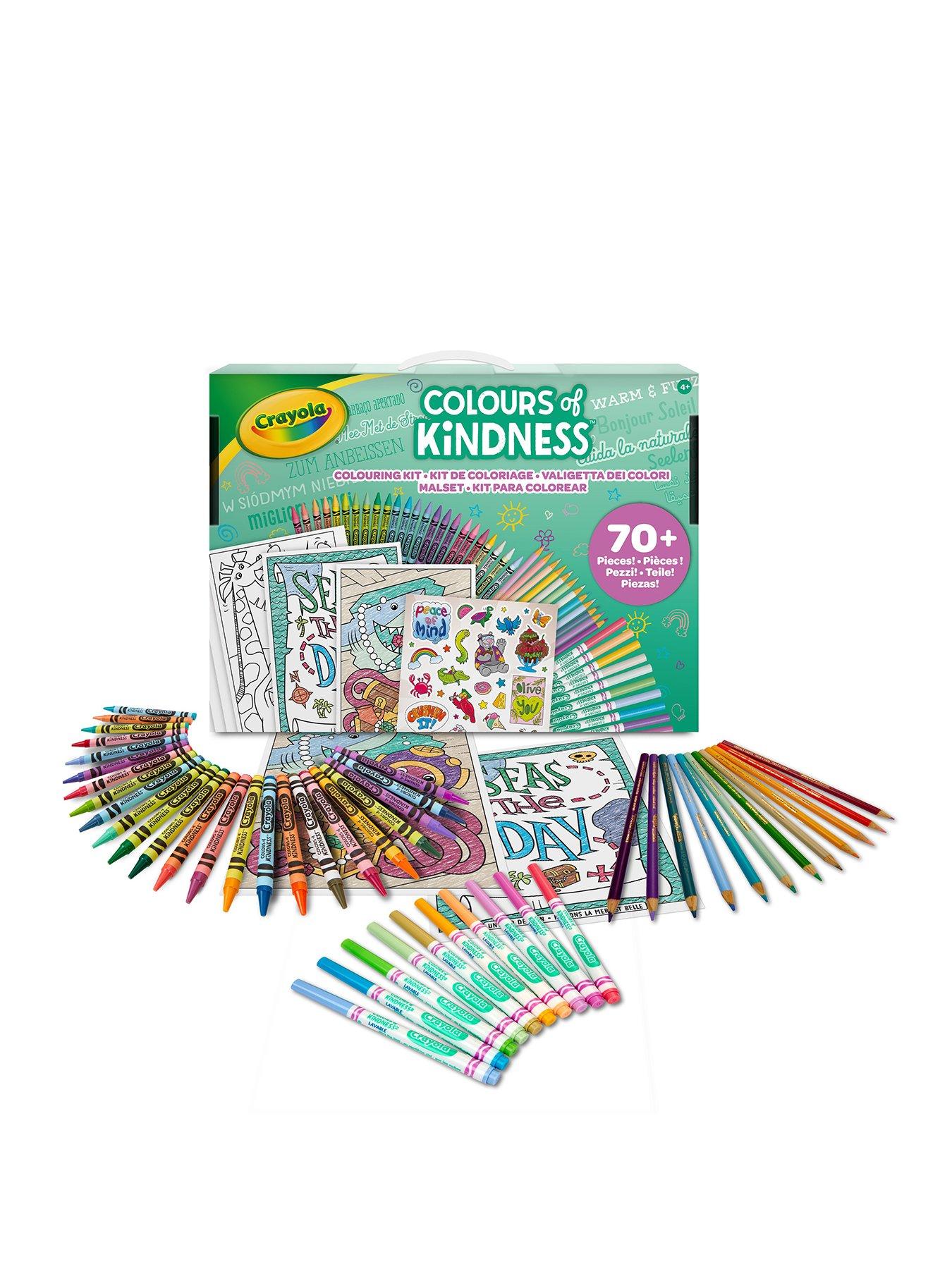 CRAYOLA Colours of Kindness - Album da Colorare con 48 Pagine e 1