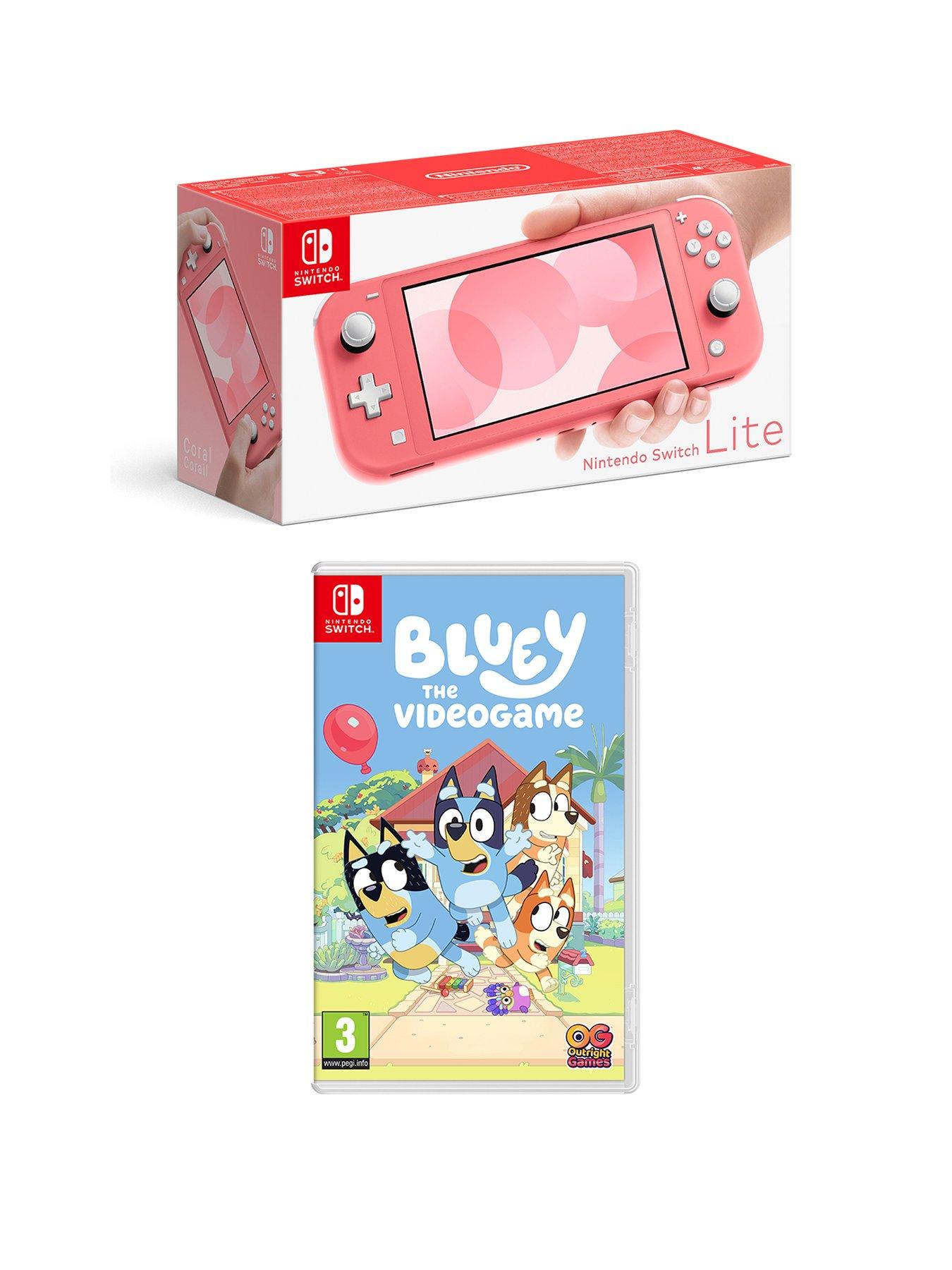 Holiday Switch Gaming Bundle: New Nintendo Switch Gray Joy-Con Console +  Ring Fit Adventure Set 