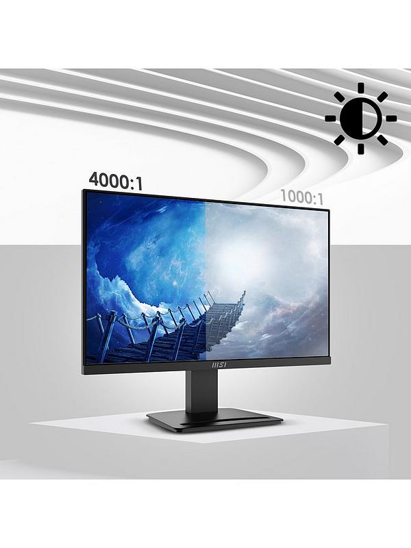 MSI PRO MP2412 23.8in FHD - 100Hz - AMD Freesync Monitor | Very MSI PRO MP2412 23.8in FHD - 100Hz - AMD Freesync Monitor | Very