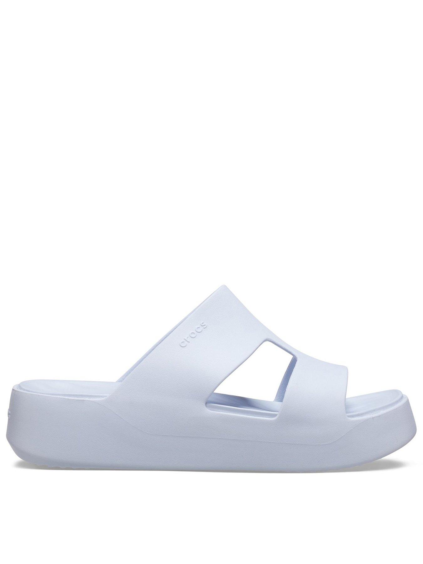 Crocs Getaway Platform H strap Sliders Dreamscape Purple Very