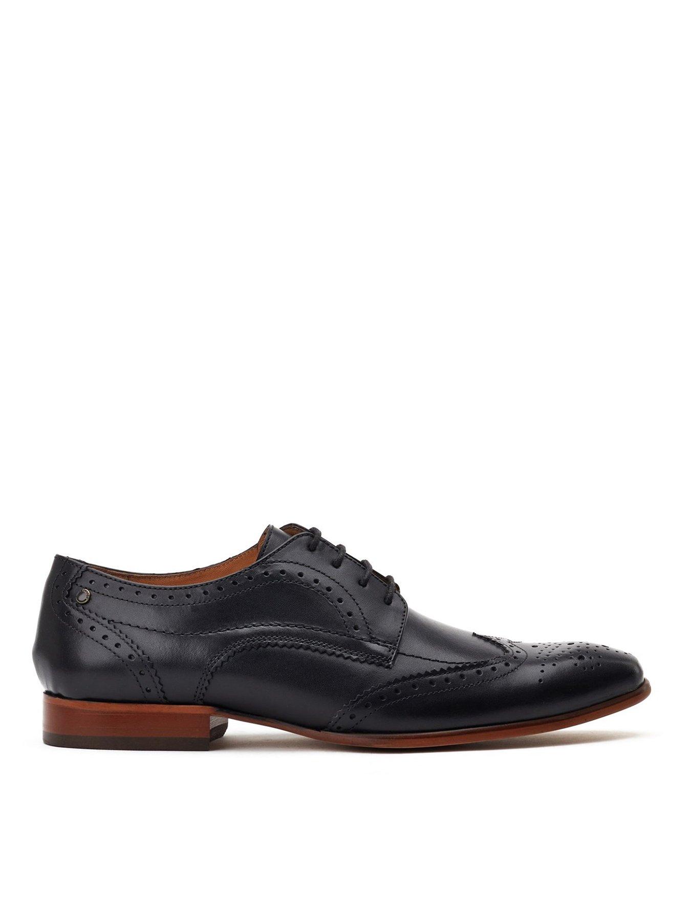 base-london-barbera-brogue-shoe-black