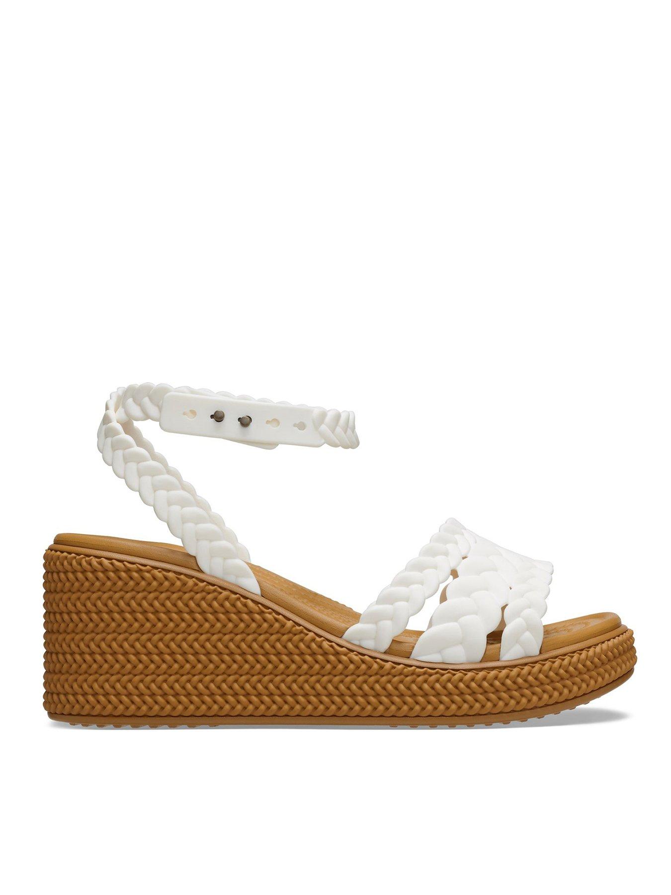 Crocs wedge sandals uk best sale