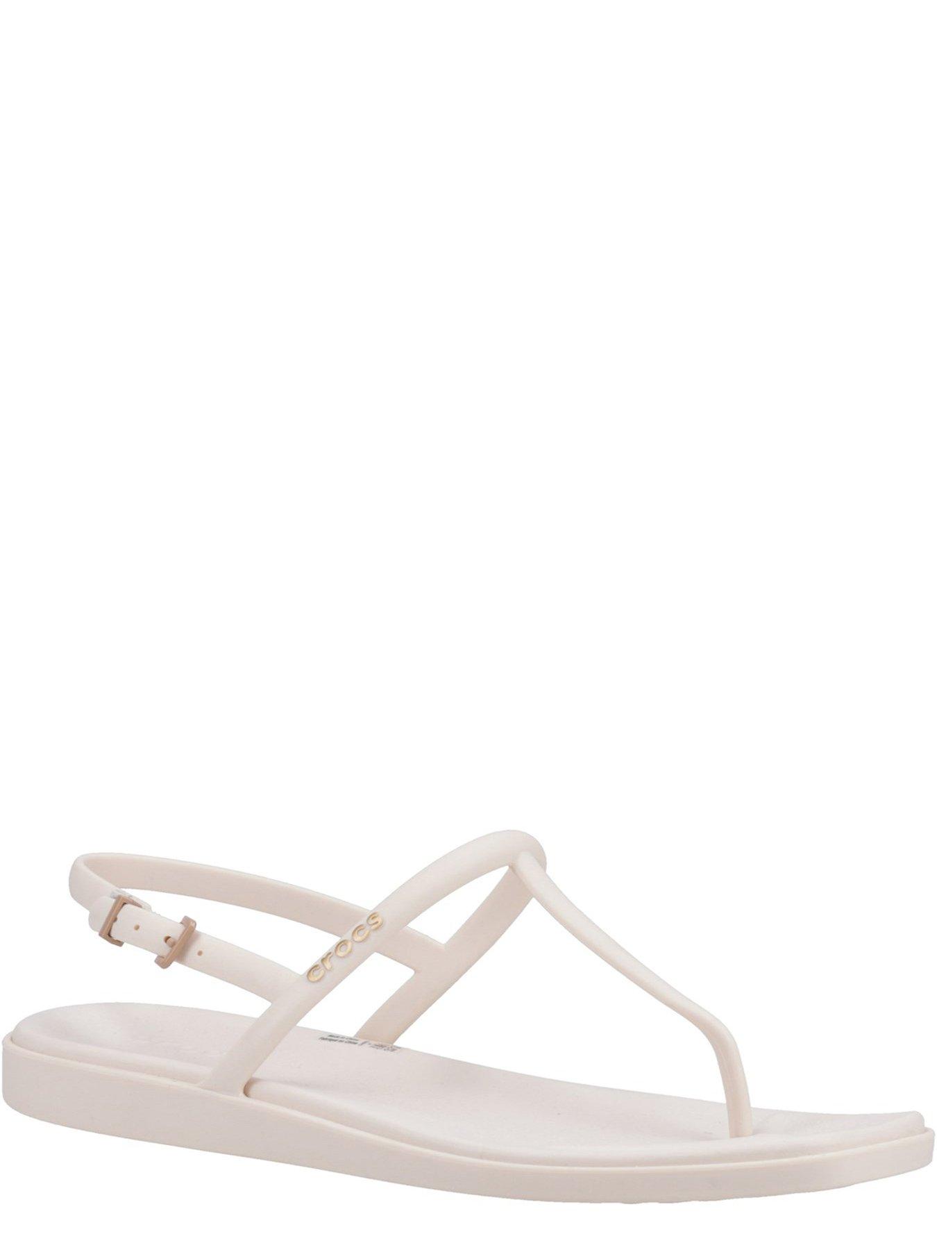 Image 2 of 4 of Crocs Miami Thong Flat Sandal - Dew Beige