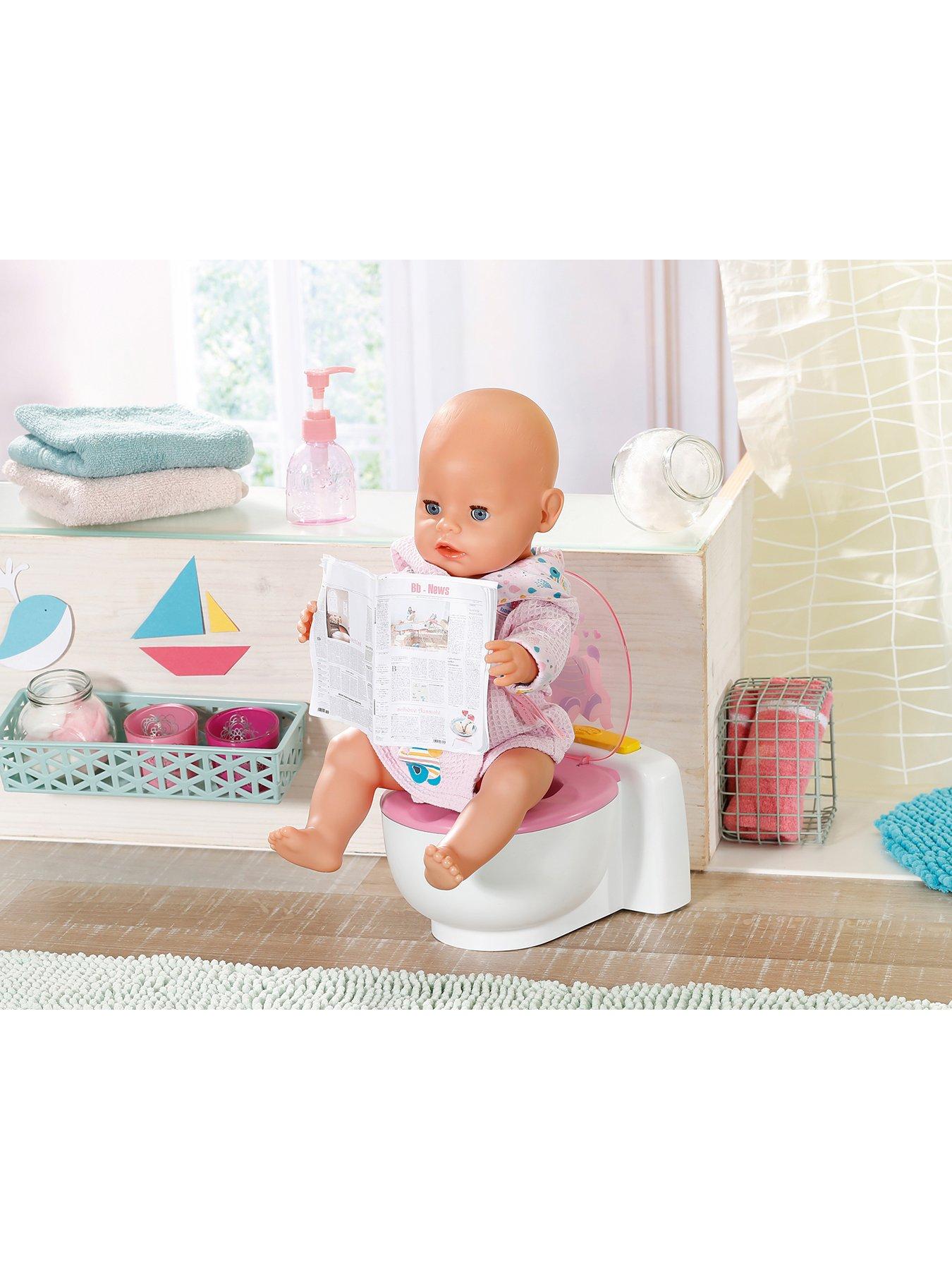 Image 3 of 7 of Baby Born Bath Poo-Poo Toilet 43cm