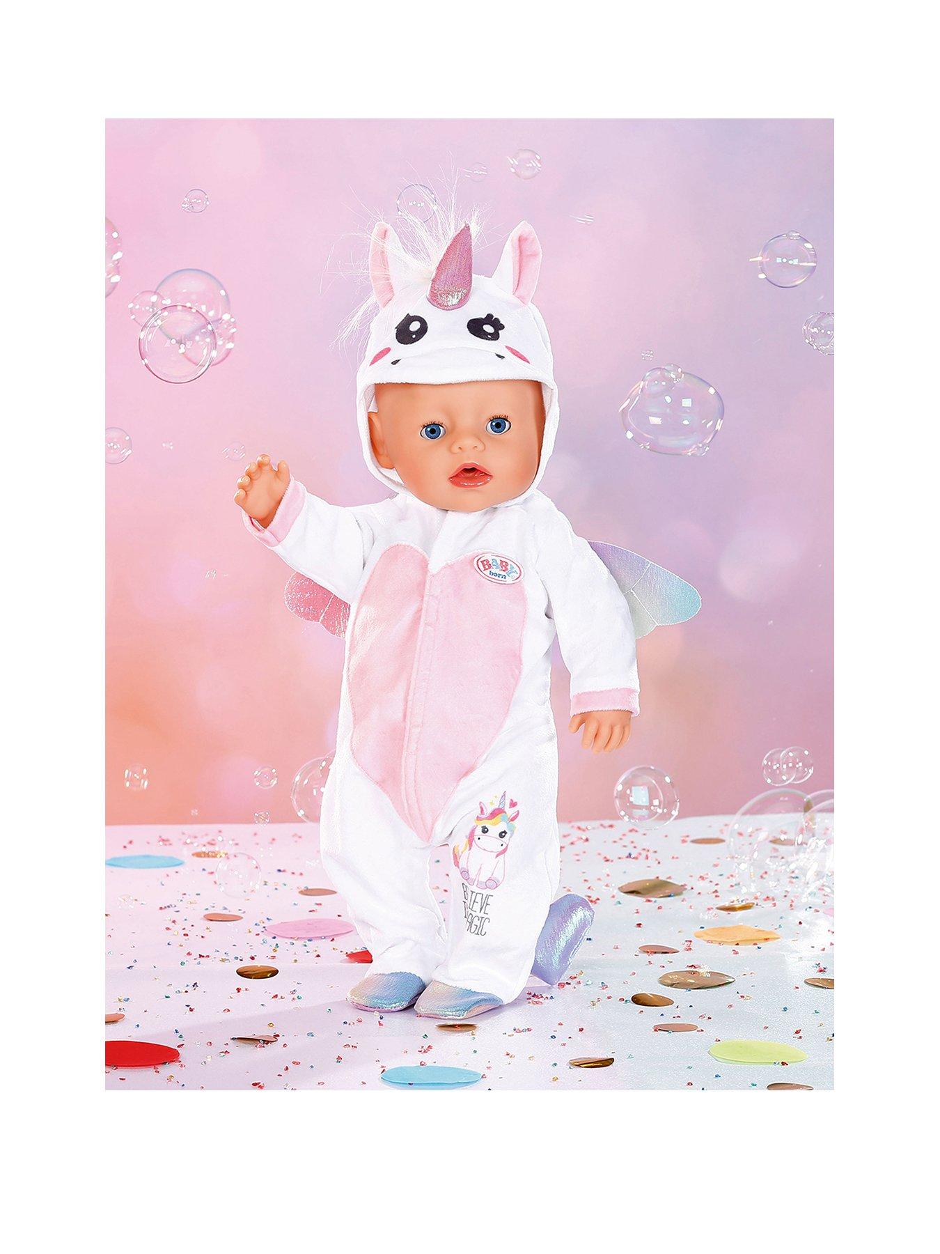 Baby Born Unicorn All In One 43cm very