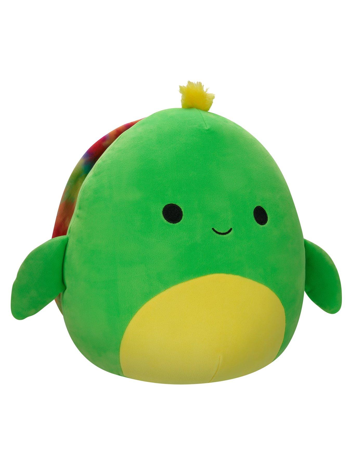 Squishmallows Original Squishmallows 12-Inch Lars the Neon Green Turtle ...