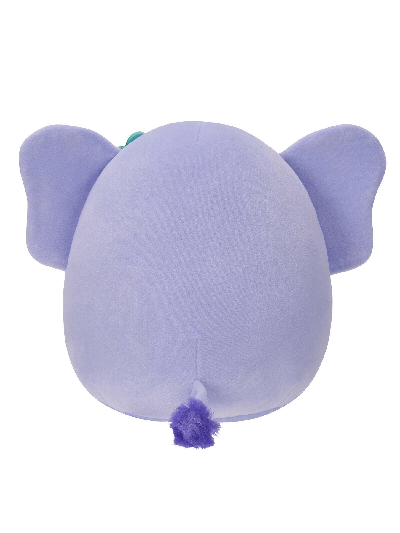 Purple stuffed clearance elephant