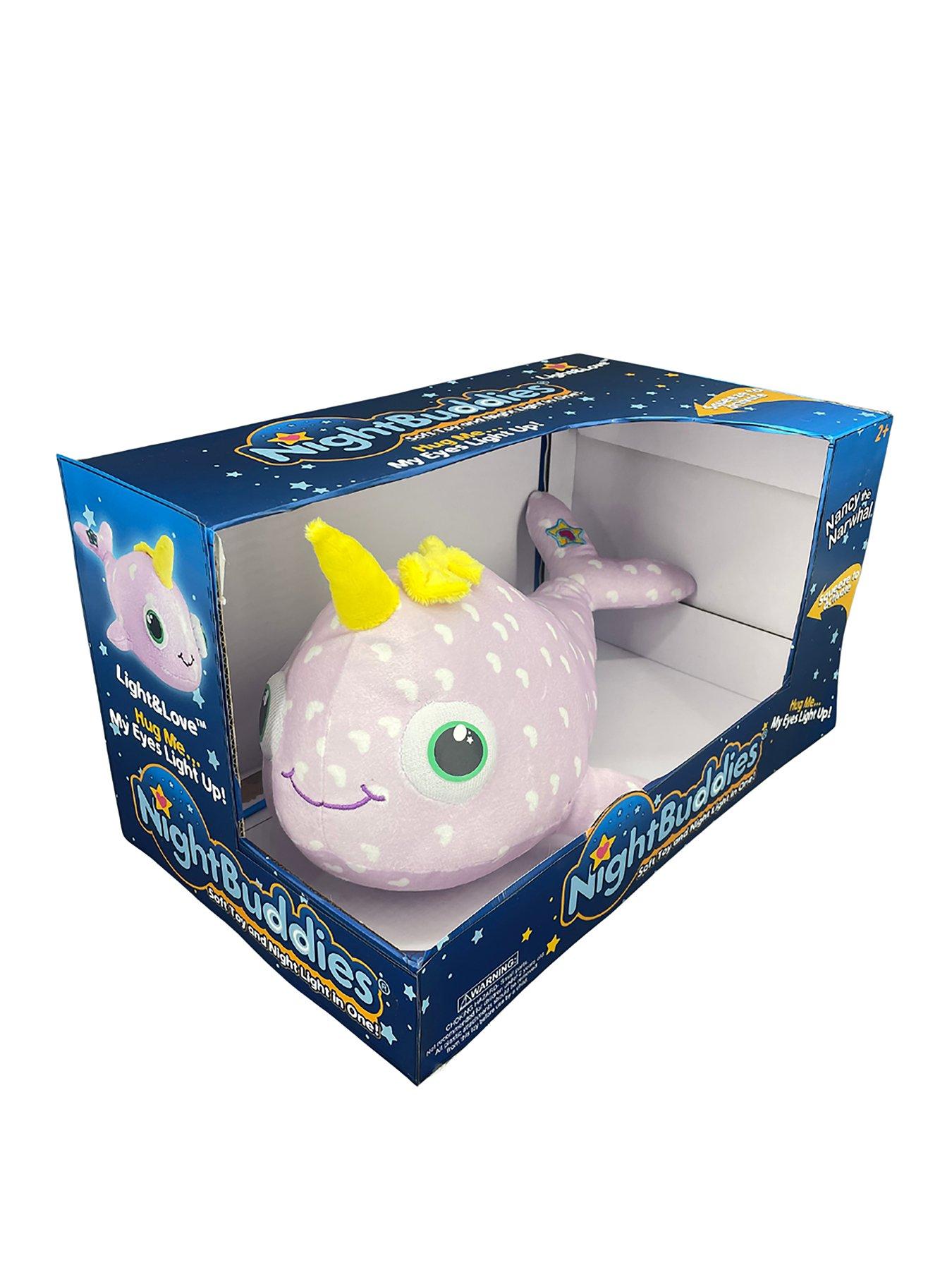 Night Buddies - 15" Plush Buddies Narwhal