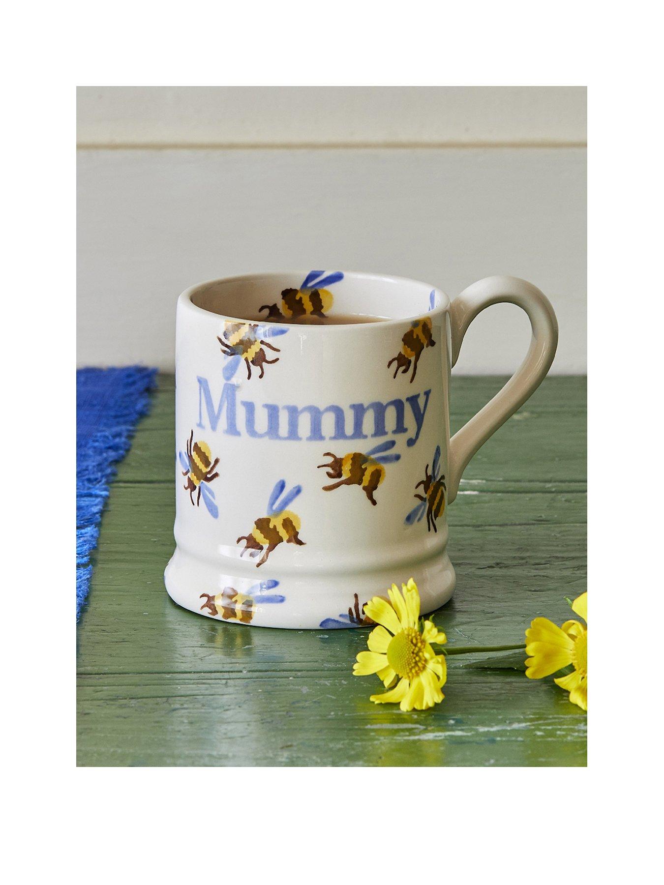 Product photograph of Emma Bridgewater Bumblebee Mummy 1 2 Pint Mug from very.co.uk