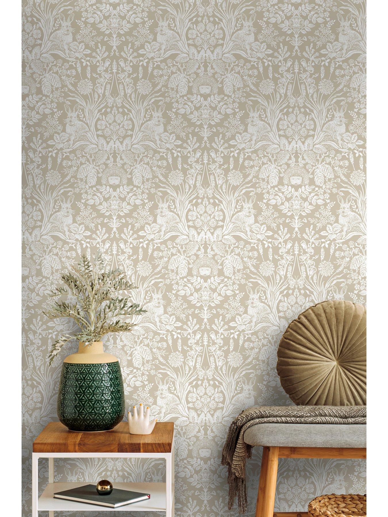 Holden Decor Harlen Wallpaper – Beige
