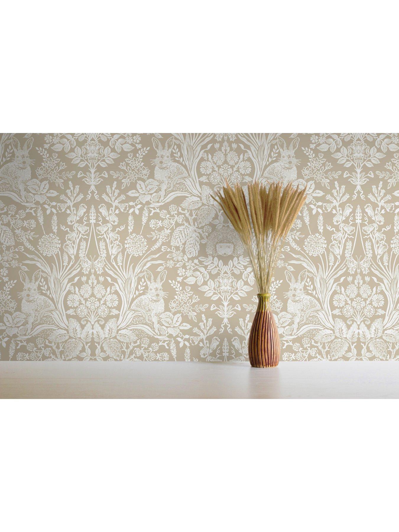 Image 2 of 6 of Holden Decor Harlen Wallpaper &ndash; Beige