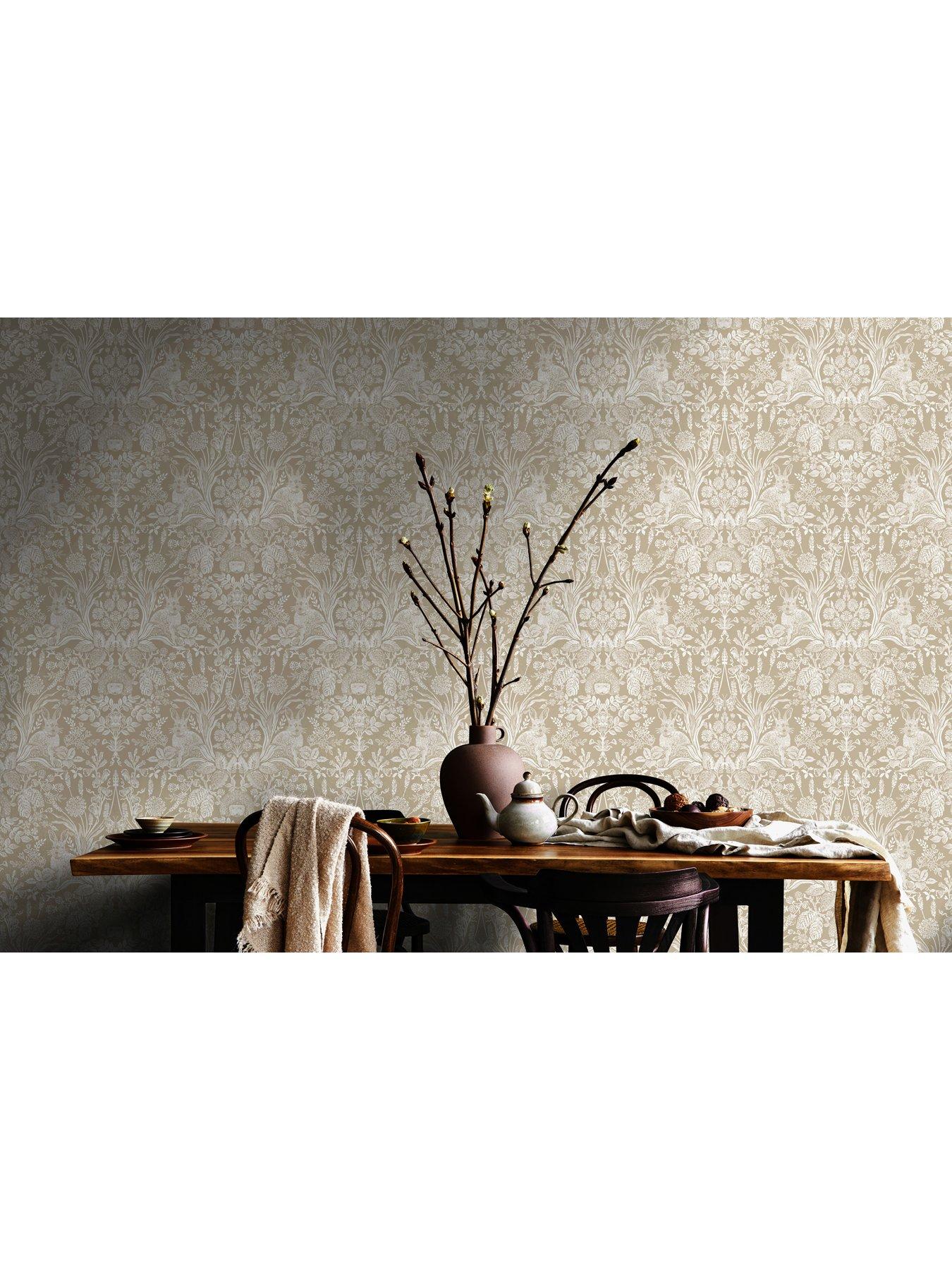 Image 5 of 6 of Holden Decor Harlen Wallpaper &ndash; Beige