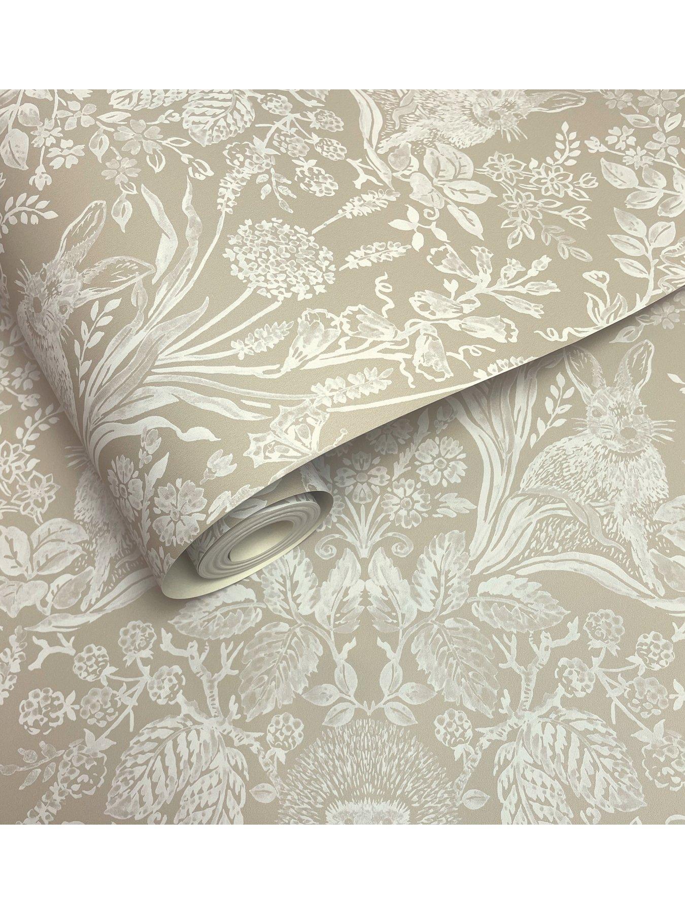 Image 6 of 6 of Holden Decor Harlen Wallpaper &ndash; Beige