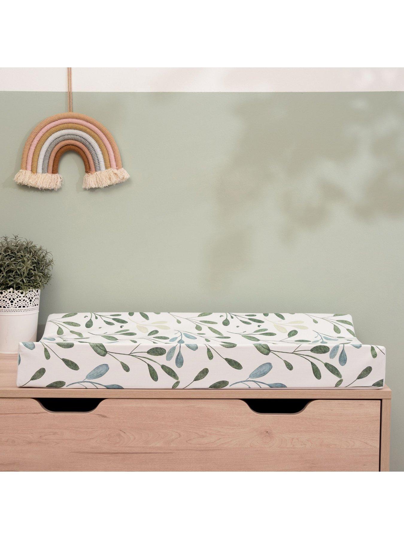 Image 1 of 3 of Clair De Lune Anti-Roll Wedge Olive Changing Mat