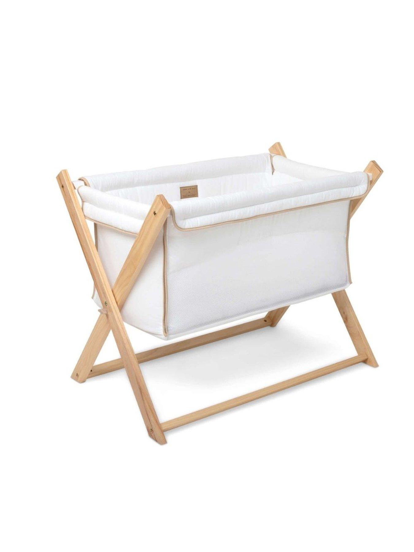 Image 3 of 4 of Clair De Lune Folding Crib&nbsp;- White