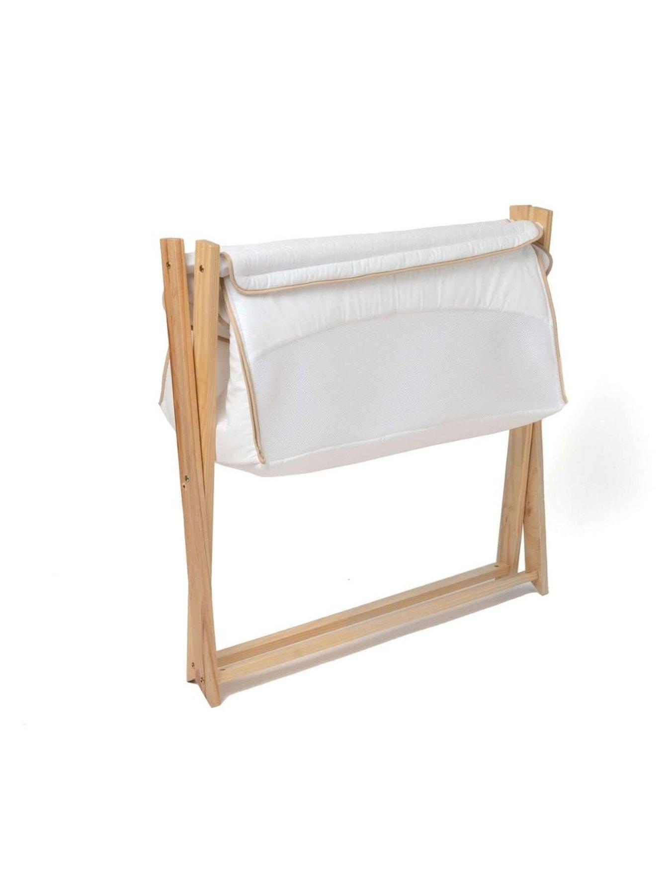 Image 4 of 4 of Clair De Lune Folding Crib&nbsp;- White