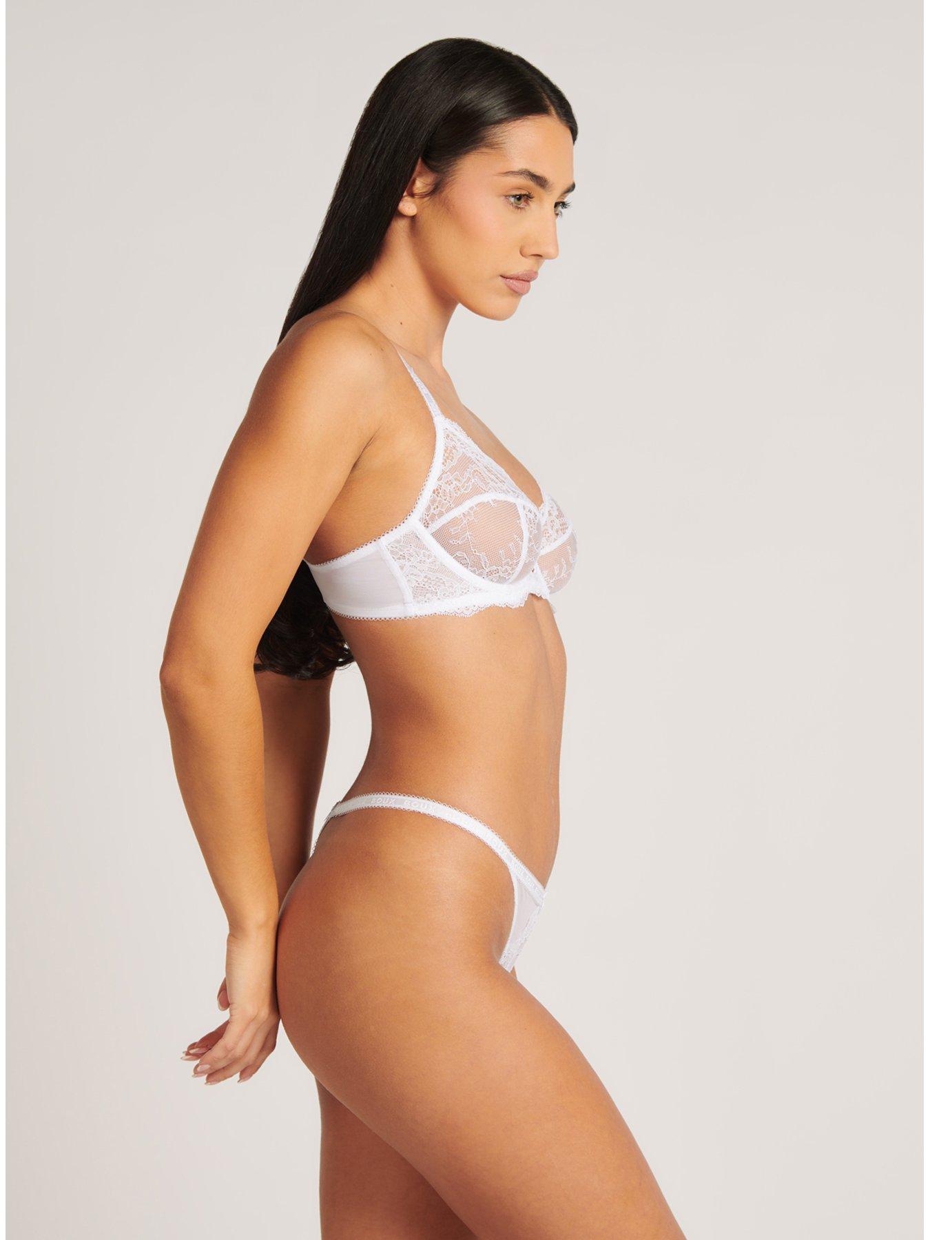 Image 2 of 4 of Boux Avenue Gracey Balconette Bra - White