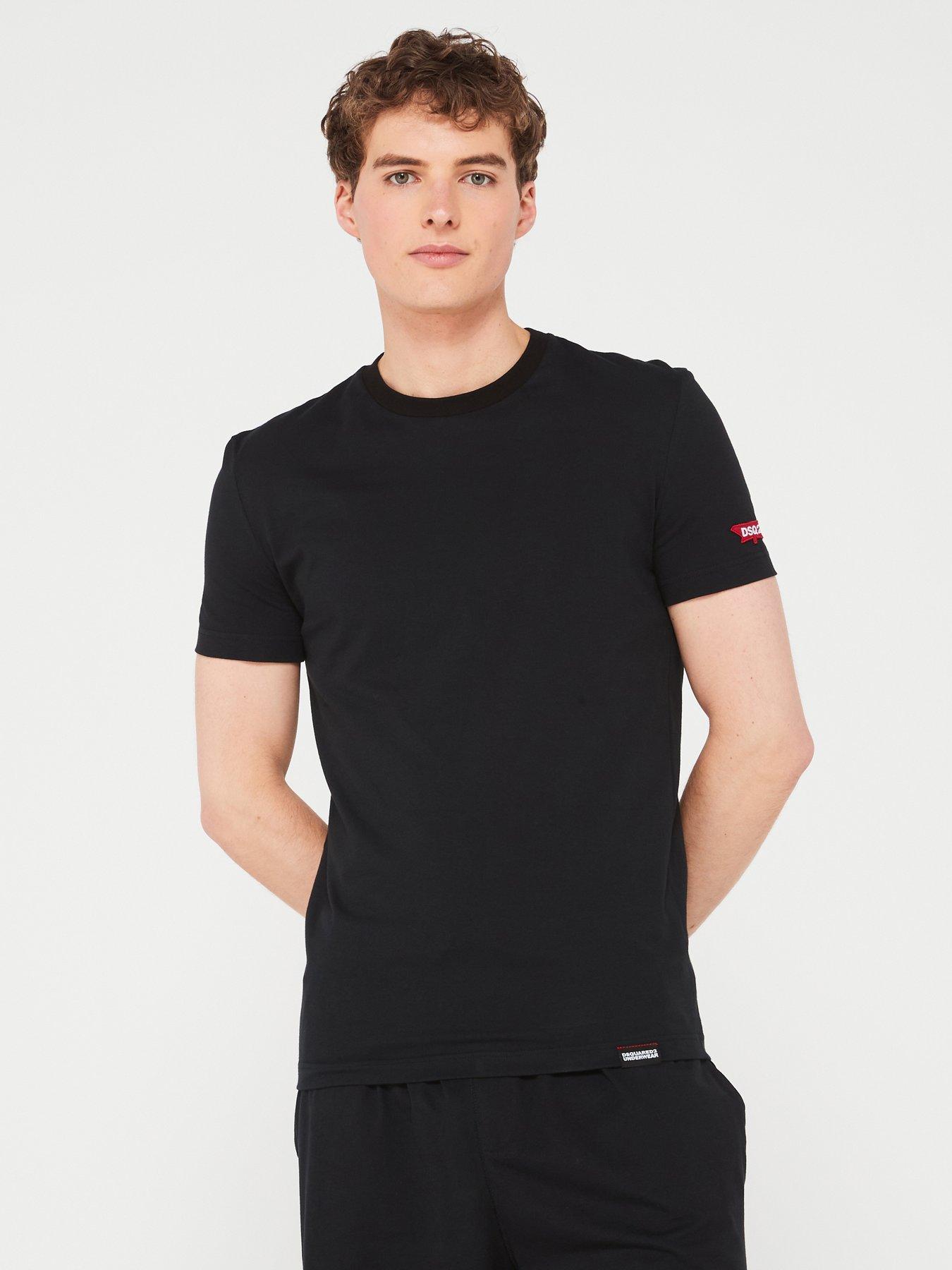 dsquared2-underwear-sleeve-maple-leaf-t-shirt-black