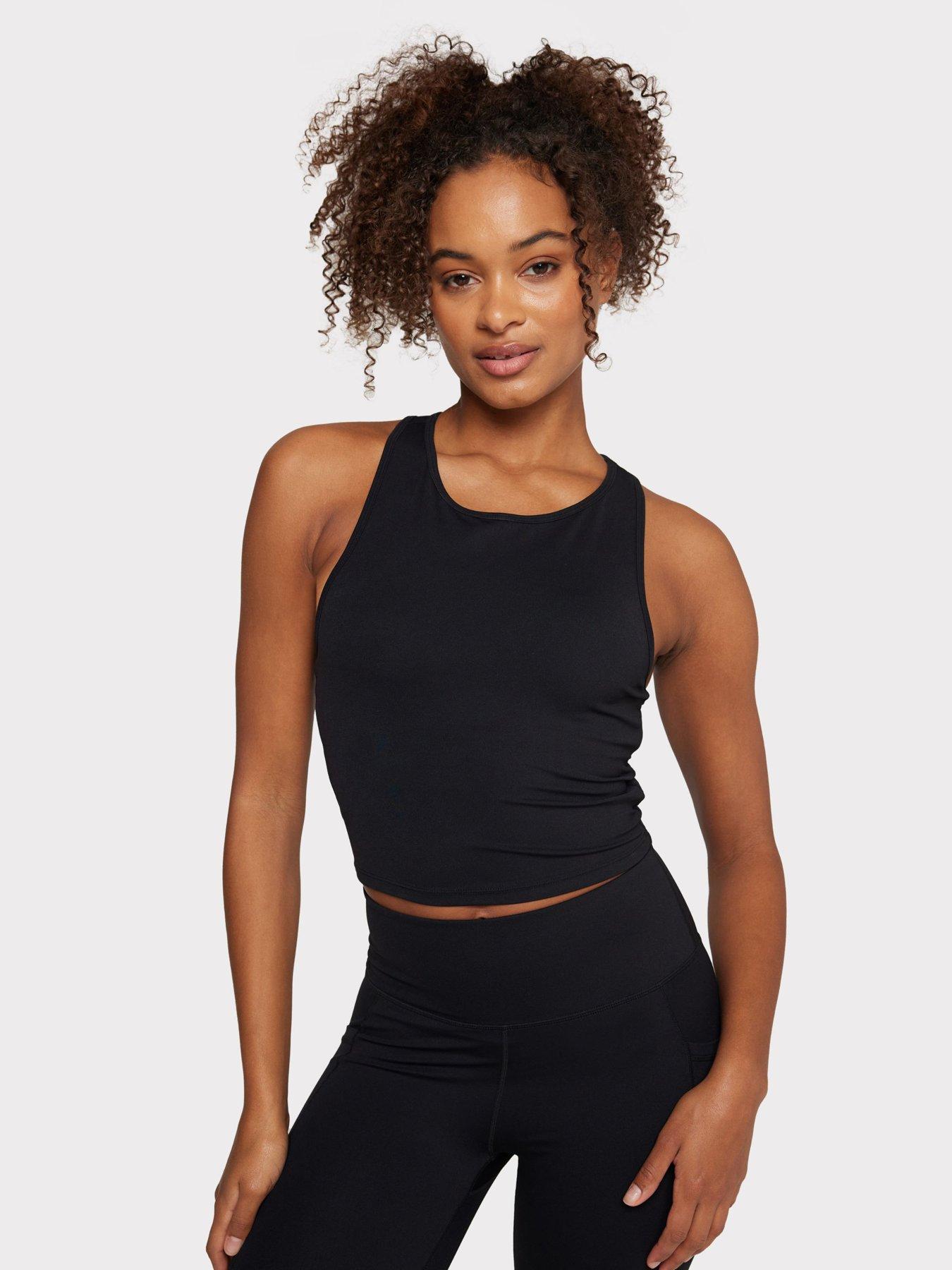 CHELSEA PEERS Sport Tank Top - Black