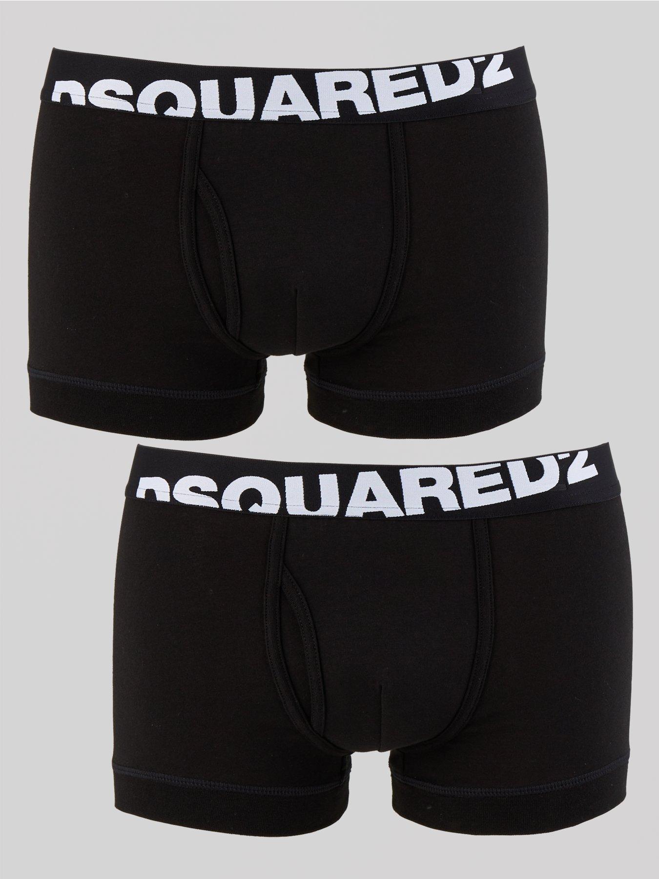 Underwear 2 Pack Trunks Black