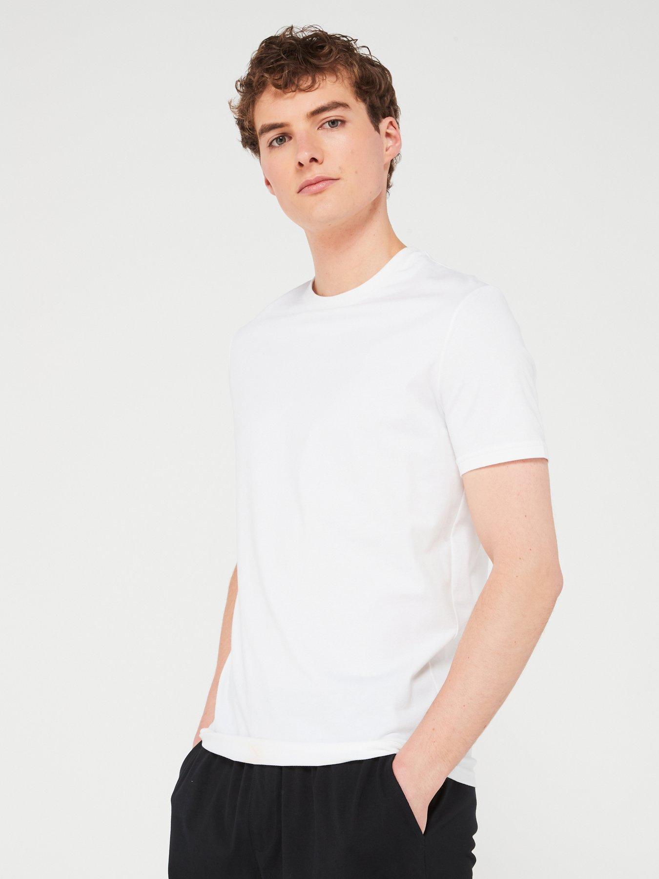 undefined Underwear Back Logo Crew T-shirt - White