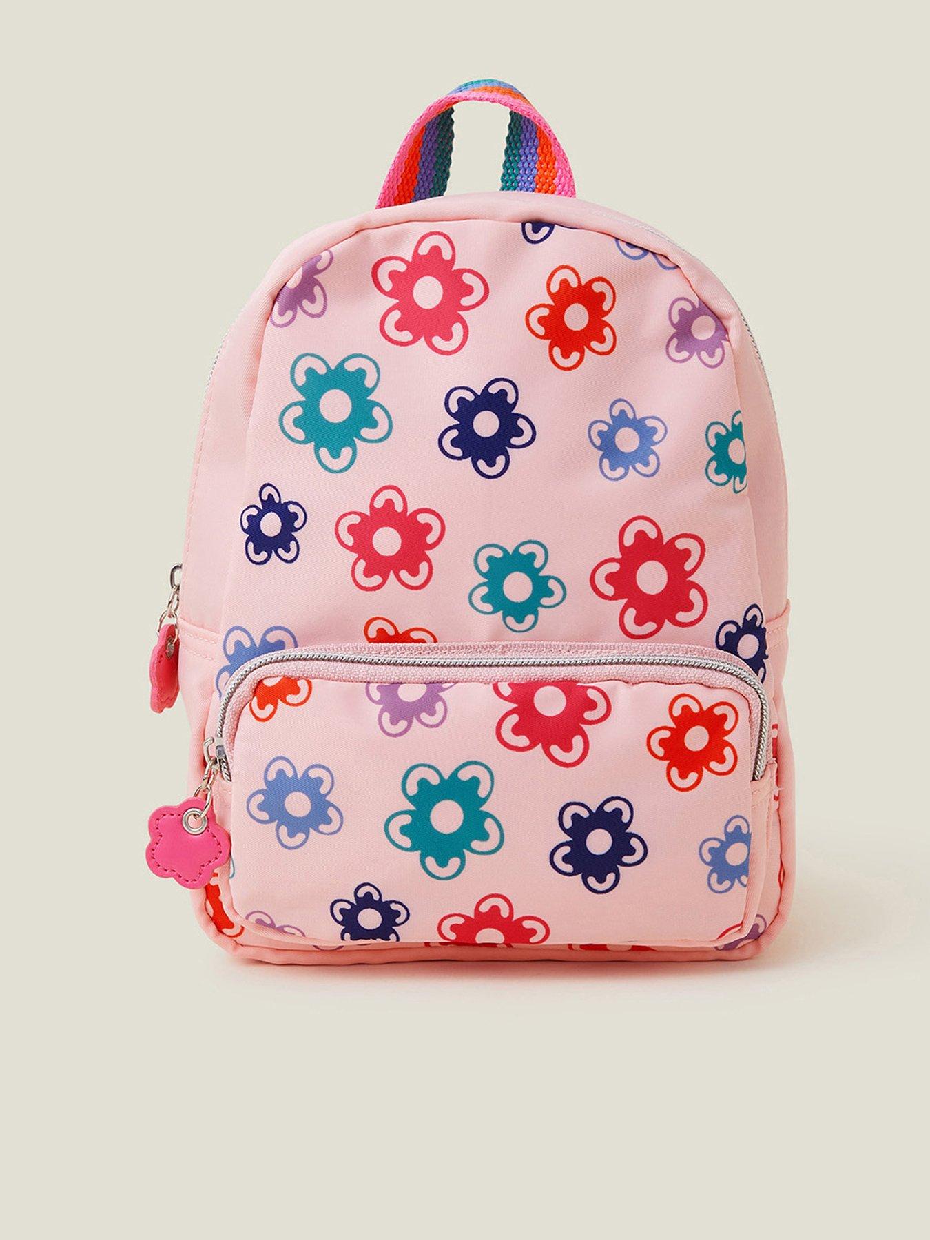 Girls floral backpack discount